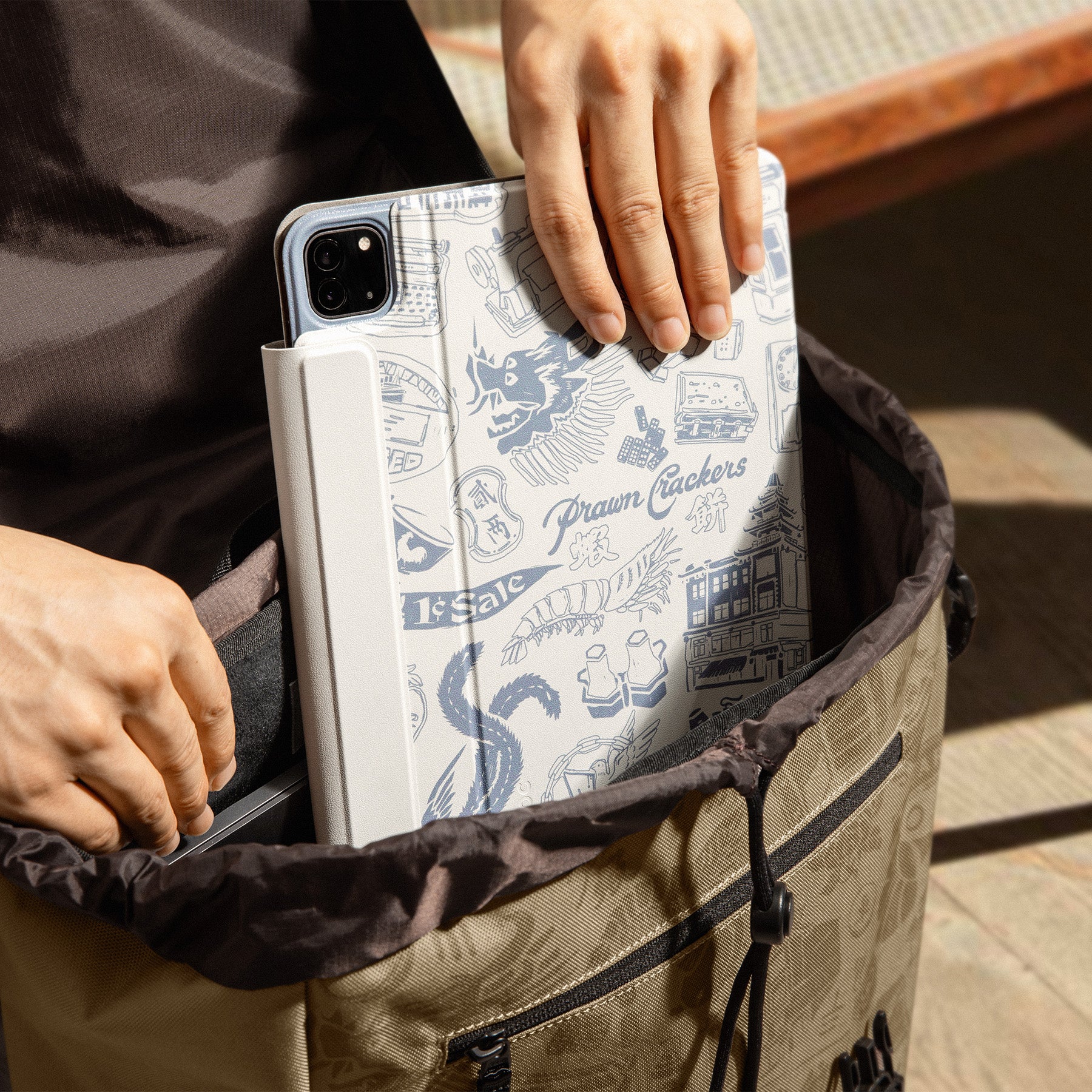 Inspire B52 4-Mode Folio 11" - Light Blue