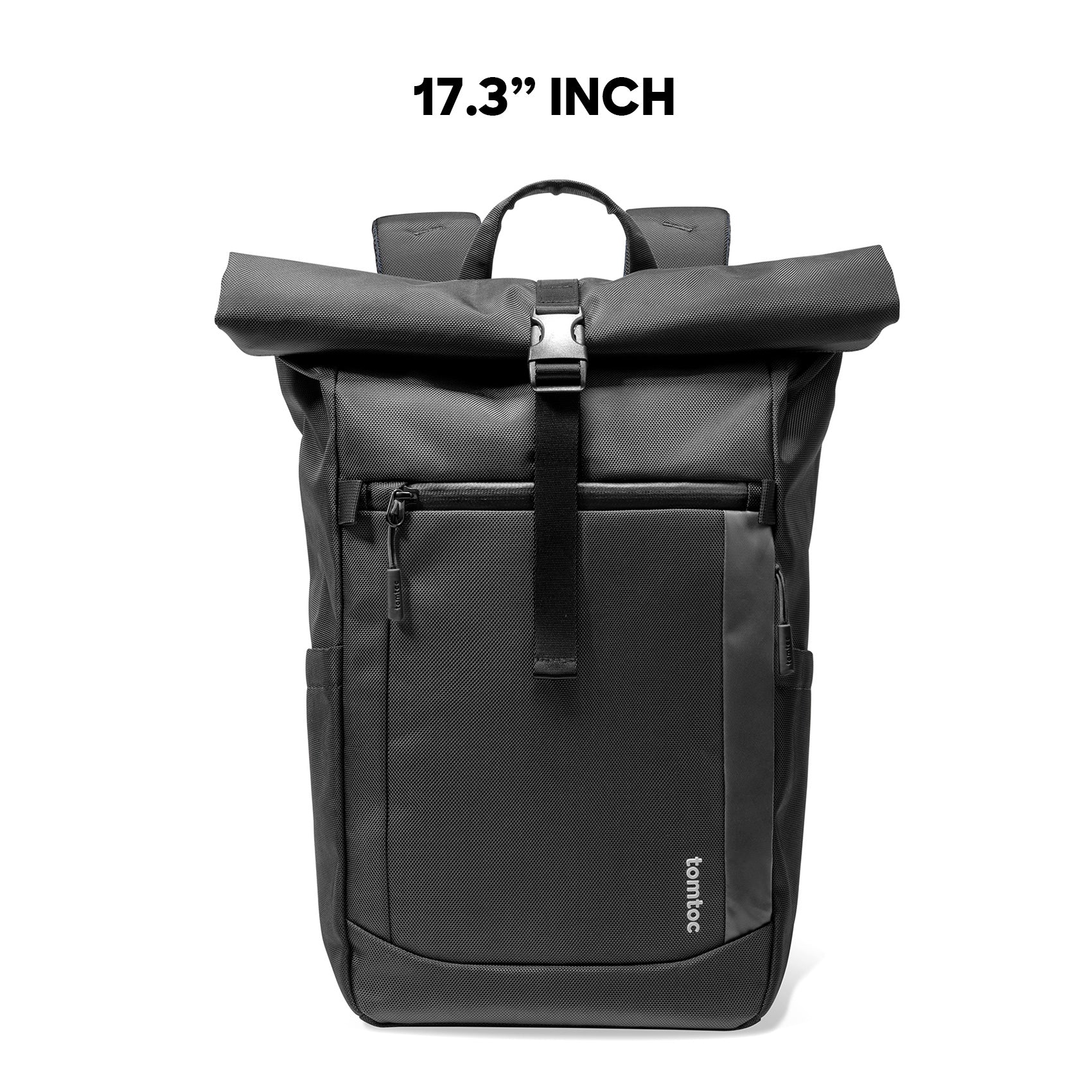 tomtoc T61 Rolltop Laptop Backpack 15.6 & 17.3 Inch MacBook Bag