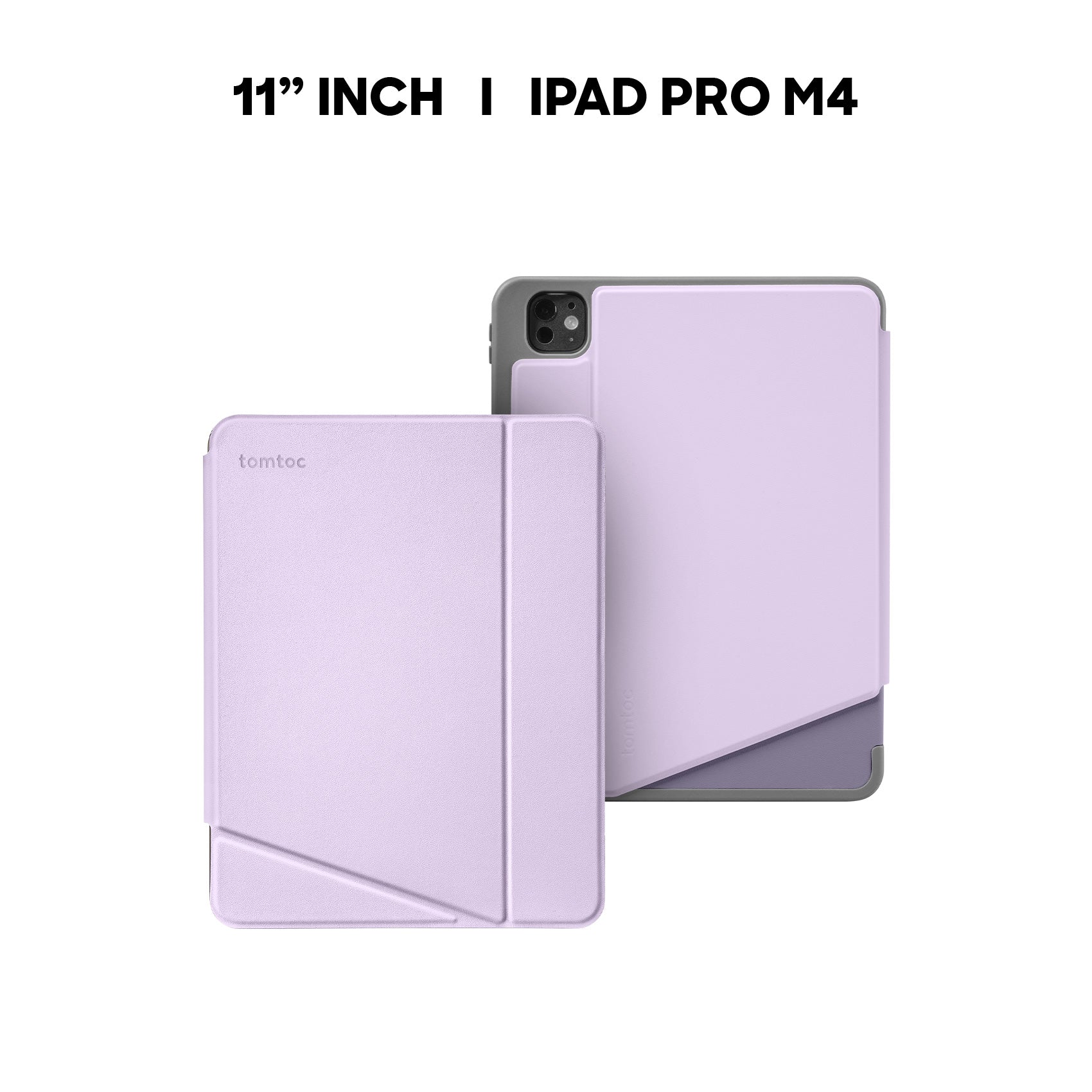 tomtoc B50 iPad Pro Case Trifold Vertical 11 Inch & 12.9 Inch Tablet Casing iPad Case