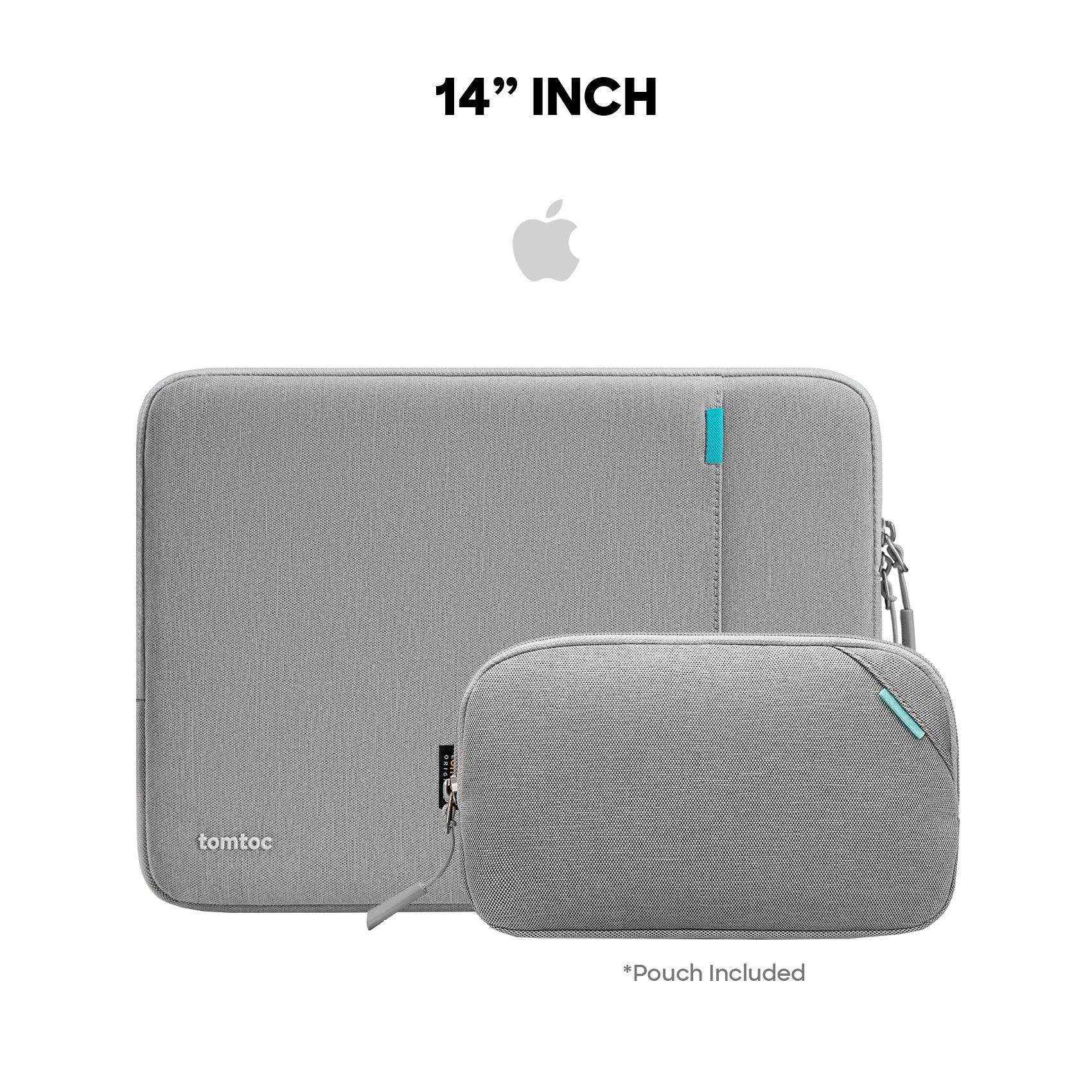 Defender A13 Laptop Sleeve & Pouch (Macbook) 13" - Black