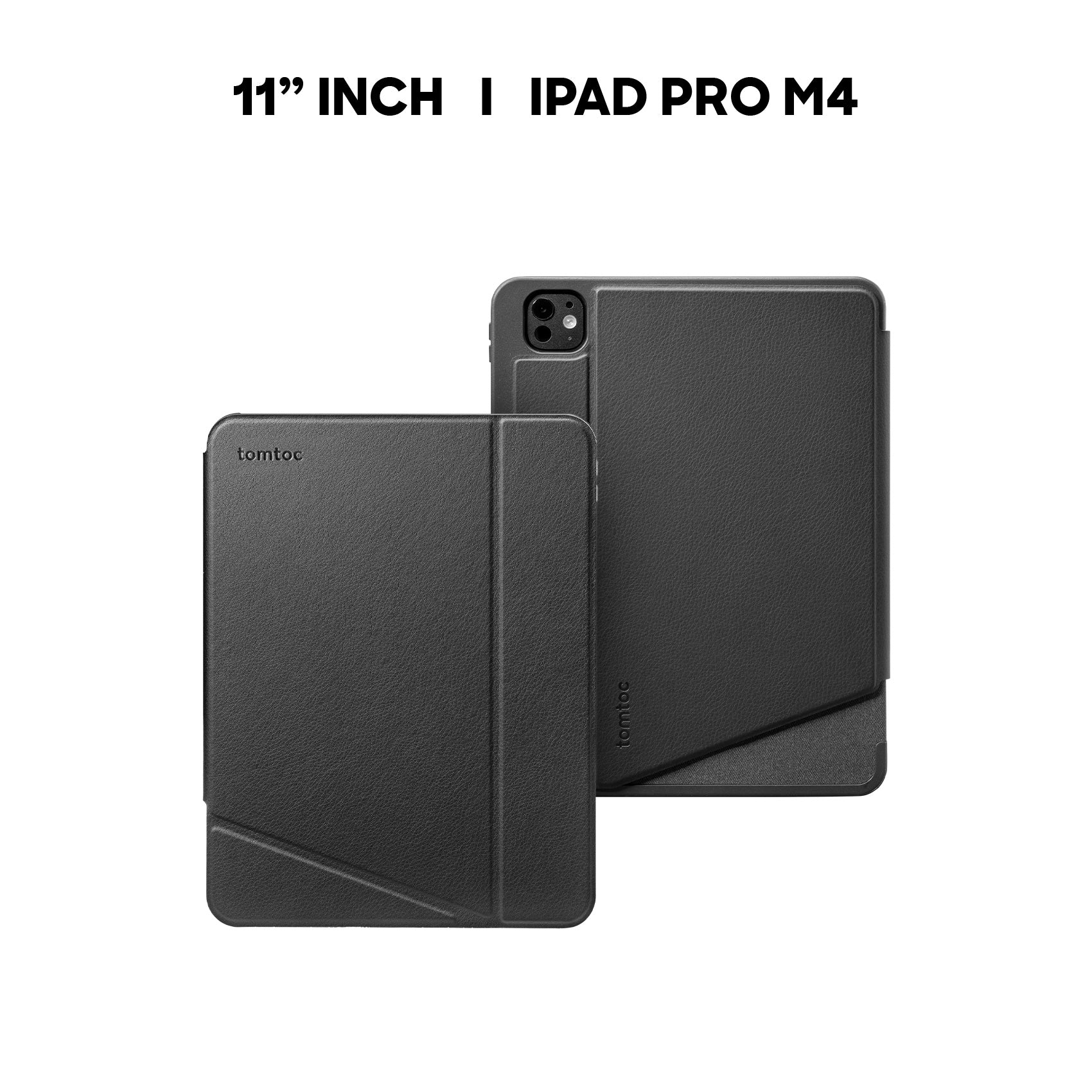 tomtoc B50 iPad Pro Case Trifold Vertical 11 Inch & 12.9 Inch Tablet Casing iPad Case