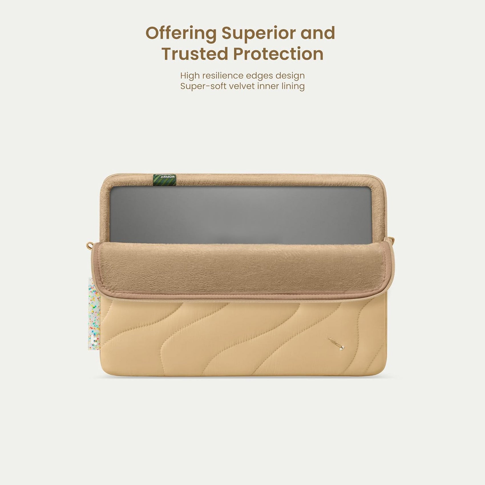 Terra A27 Laptop Sleeve (Macbook) 14" - Dune Shade