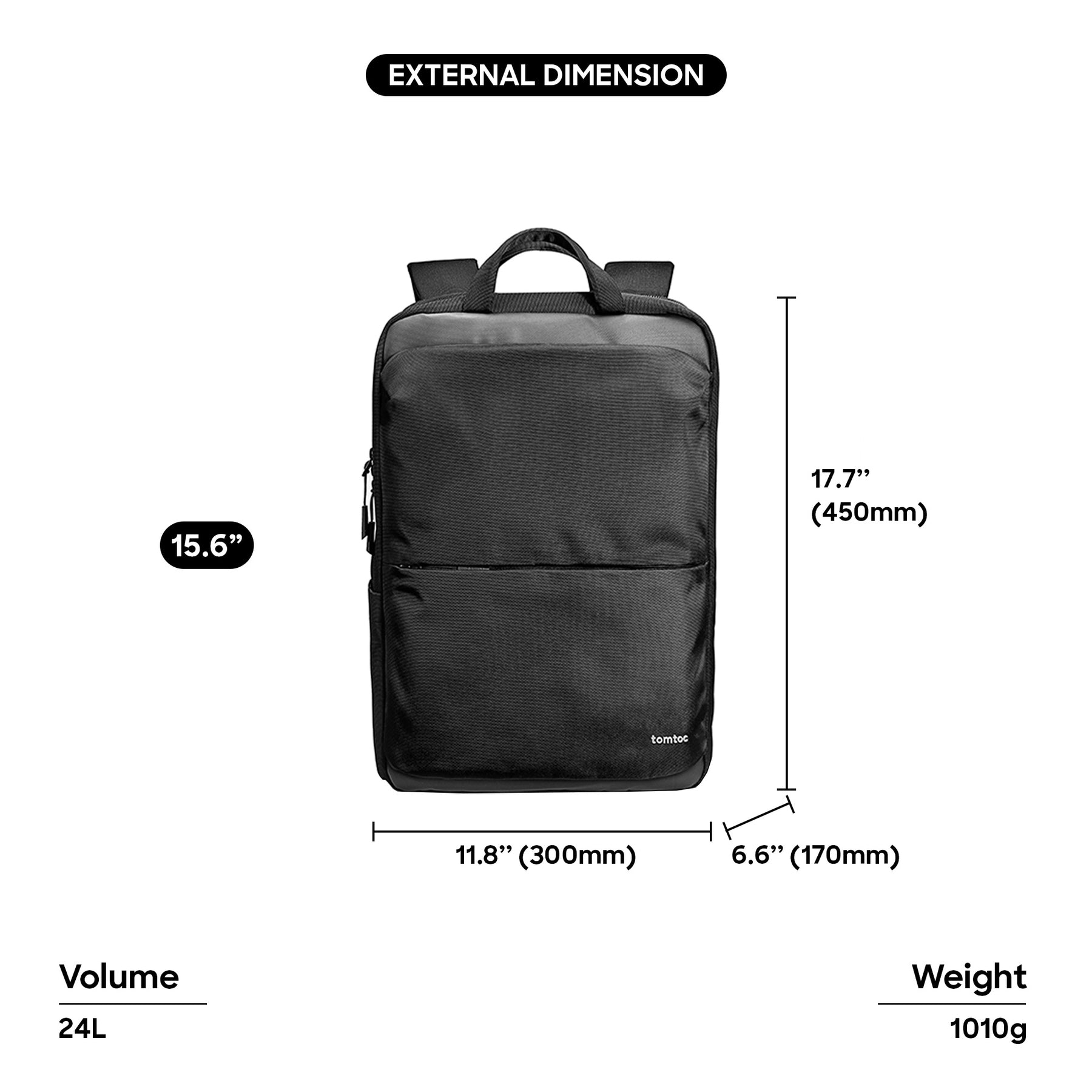 Explorer T71 Backpack 24L - Black