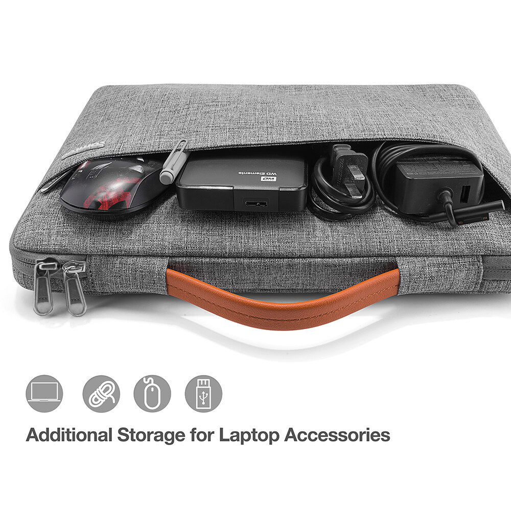 Defender A22 Laptop Briefcase 14" - Gray