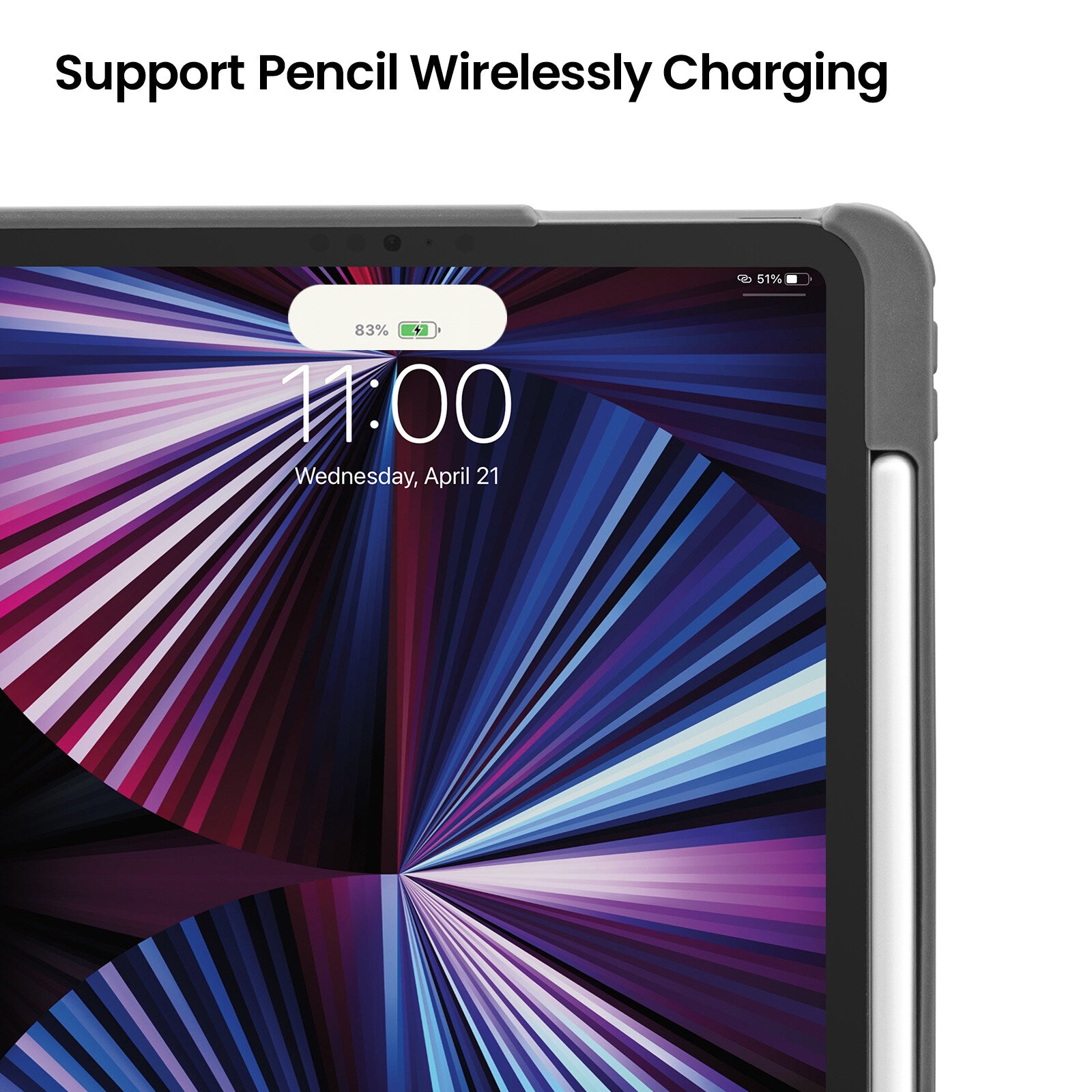 Inspire B50 Tri-Mode Case For iPad Pro 11" - Purple