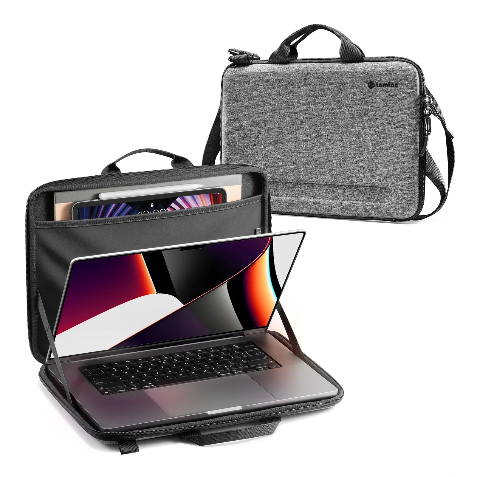 Fancy Case A25 Messenger Bag (Macbook) 16" - Gray