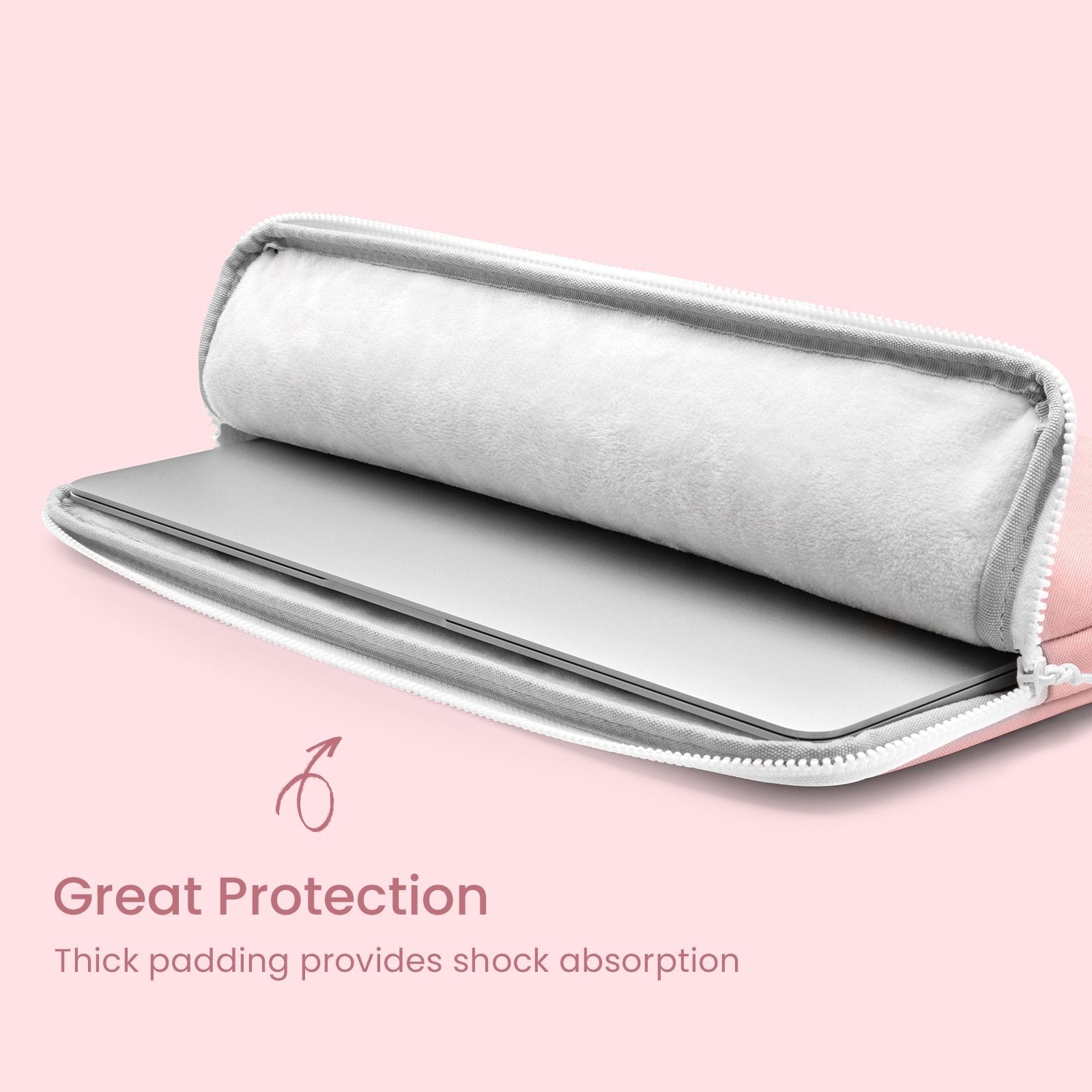 A27 13" Sleeve & Pouch - Pink
