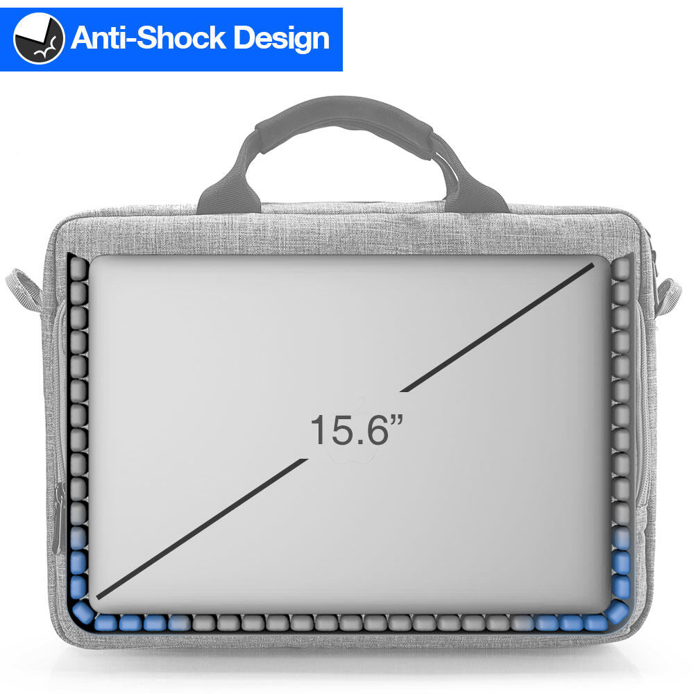Defender A43 Messenger Bag 15.6" - Gray