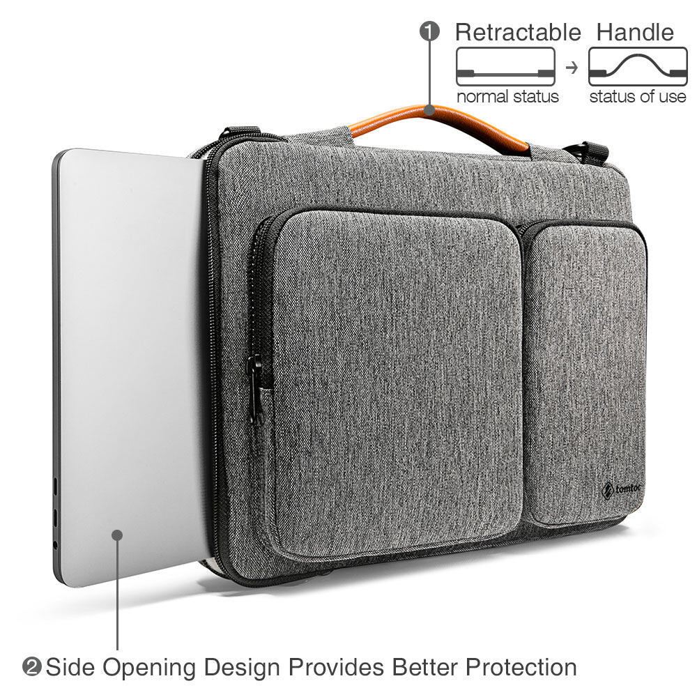 Defender A42 Messenger Bag (Macbook)16" - Gray