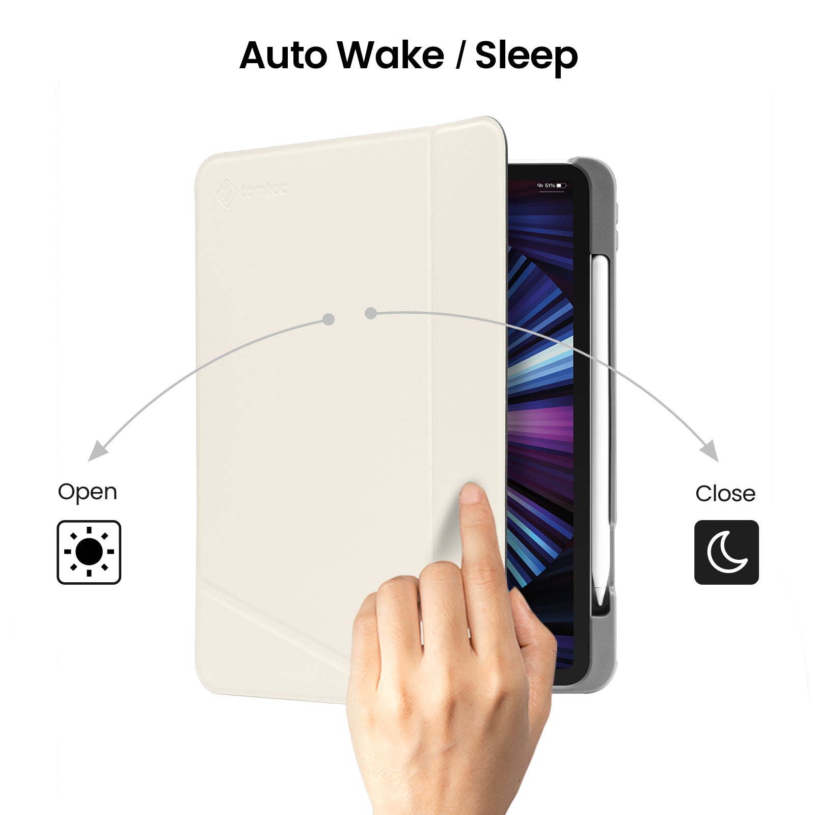 Inspire B50 Tri-Mode Case 12.9" - White