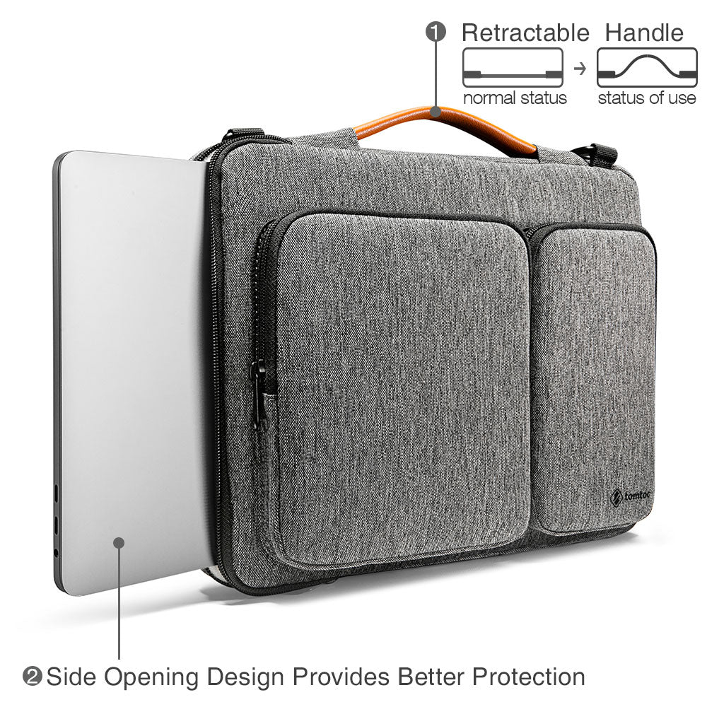 Defender A42 Messenger Bag 14" - Gray