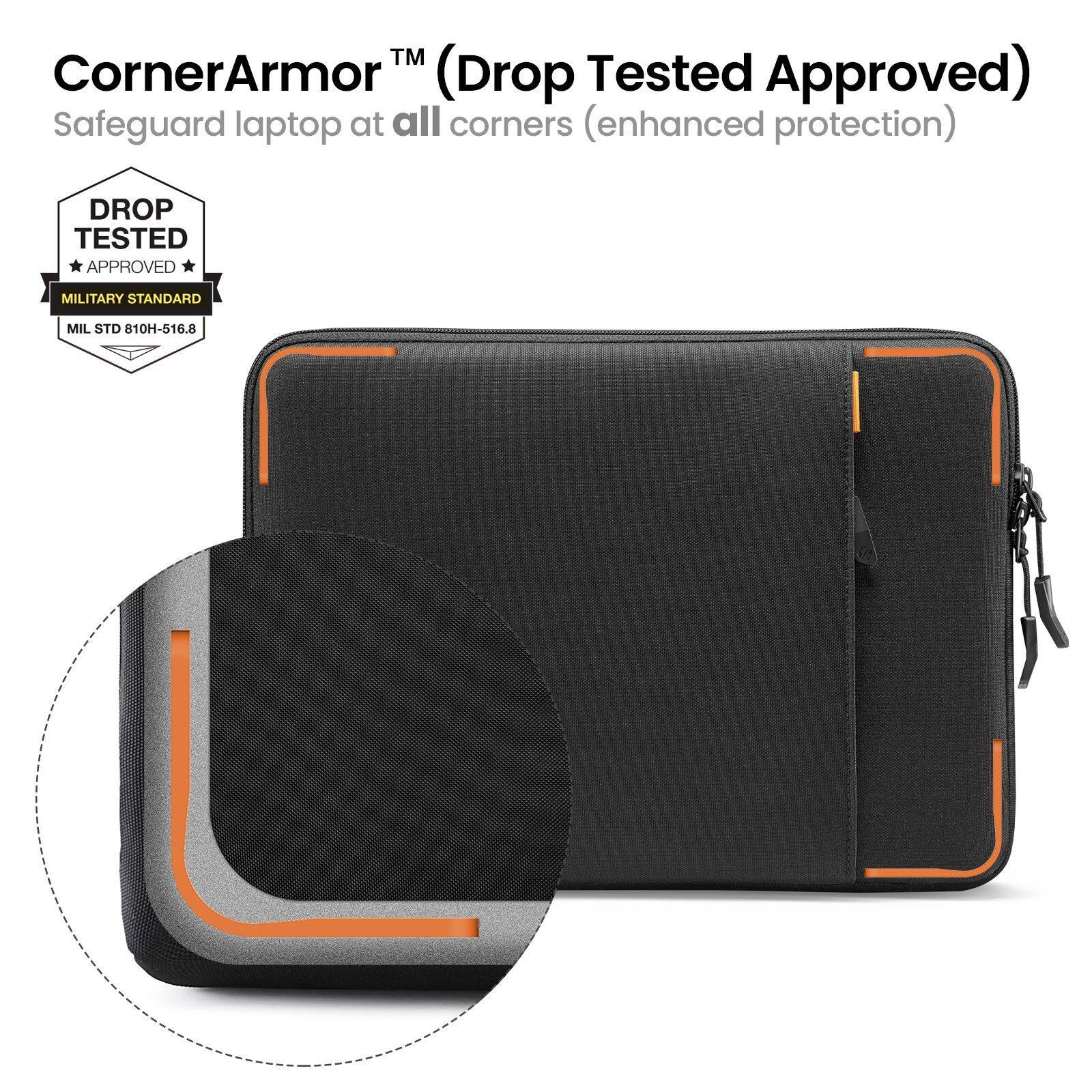 Defender A13 Laptop Sleeve (Macbook) 14" - Black