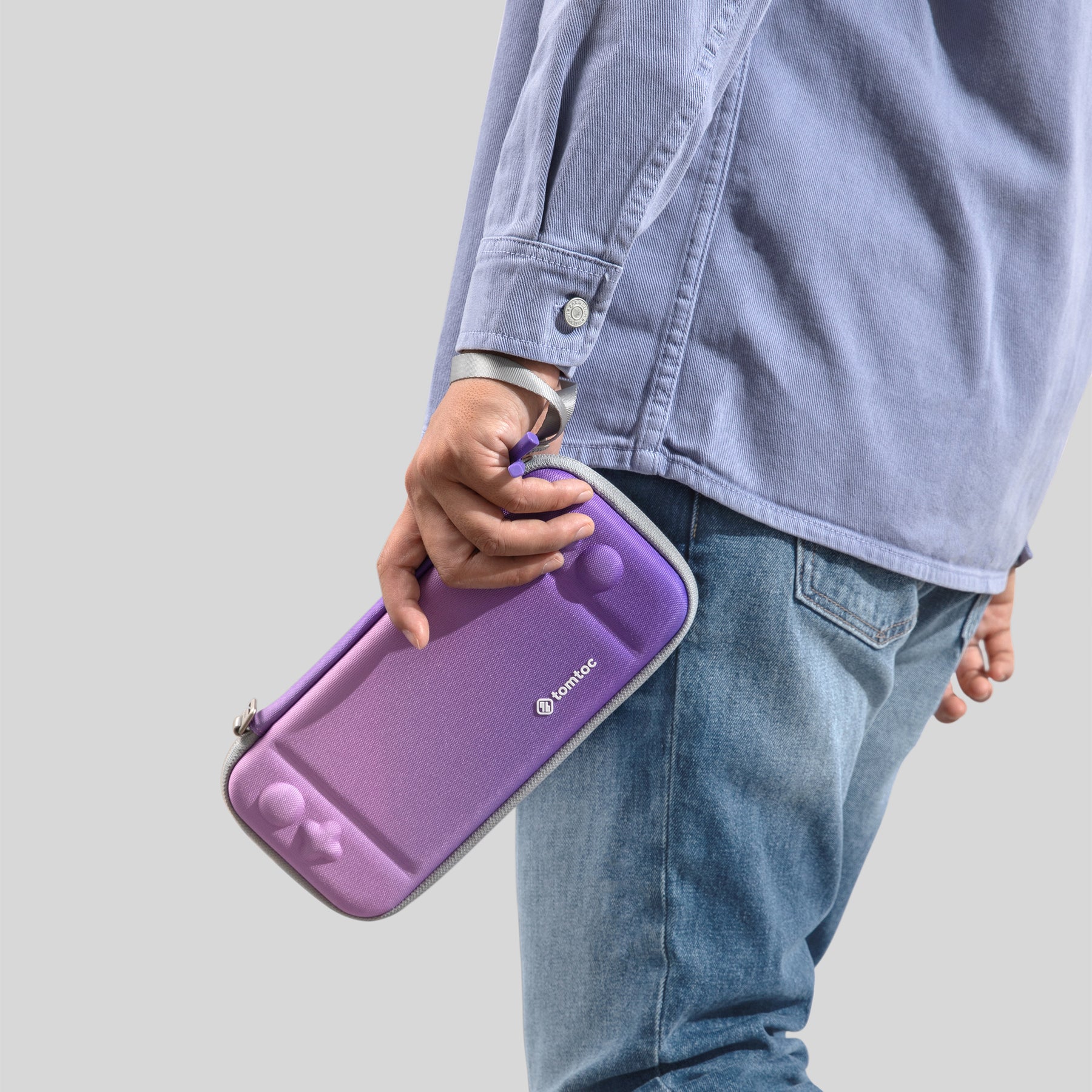 Fancy-Case G05 For Nintendo Switch - Iris Purple