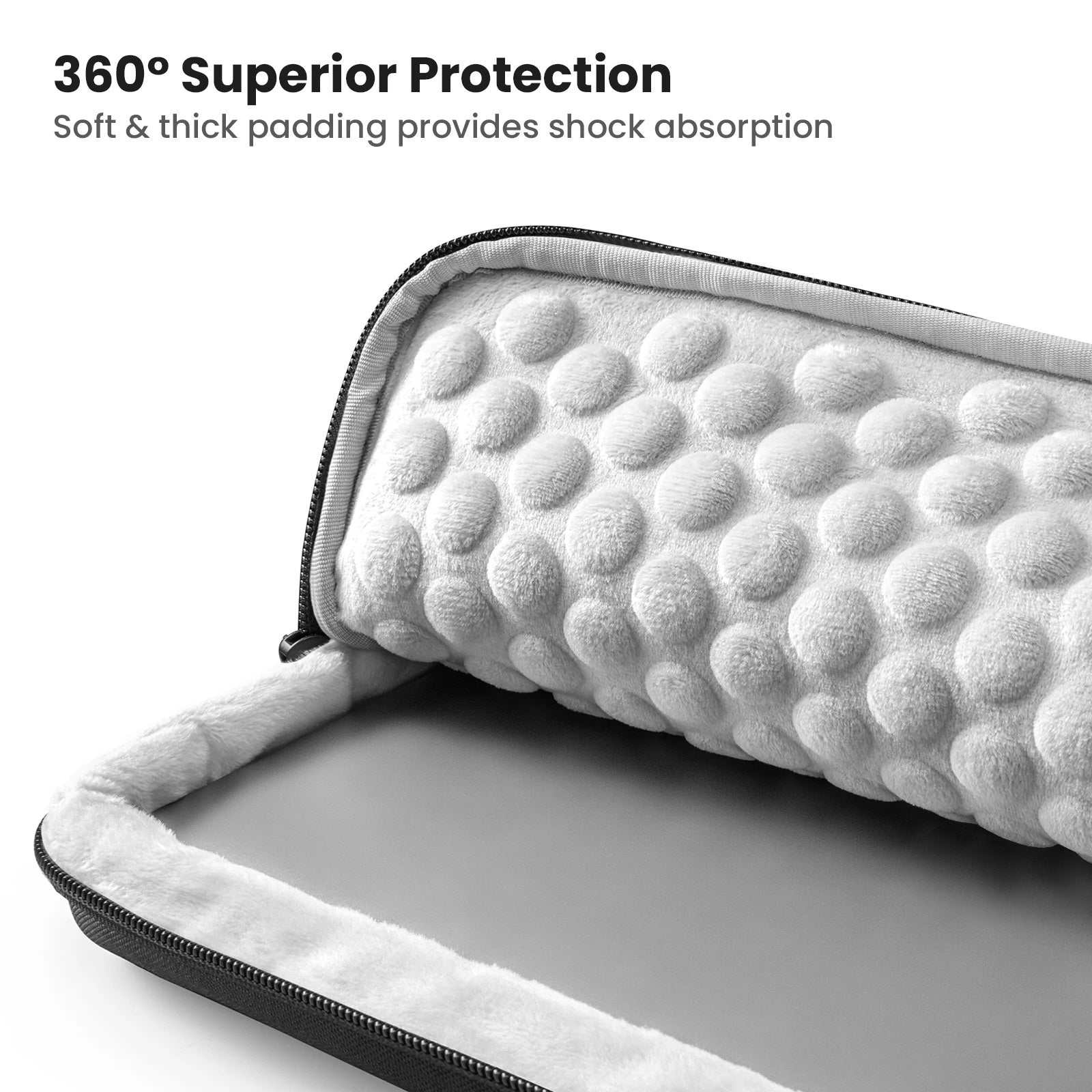 Defender A13 Laptop Sleeve & Pouch (Macbook) 14" - Black