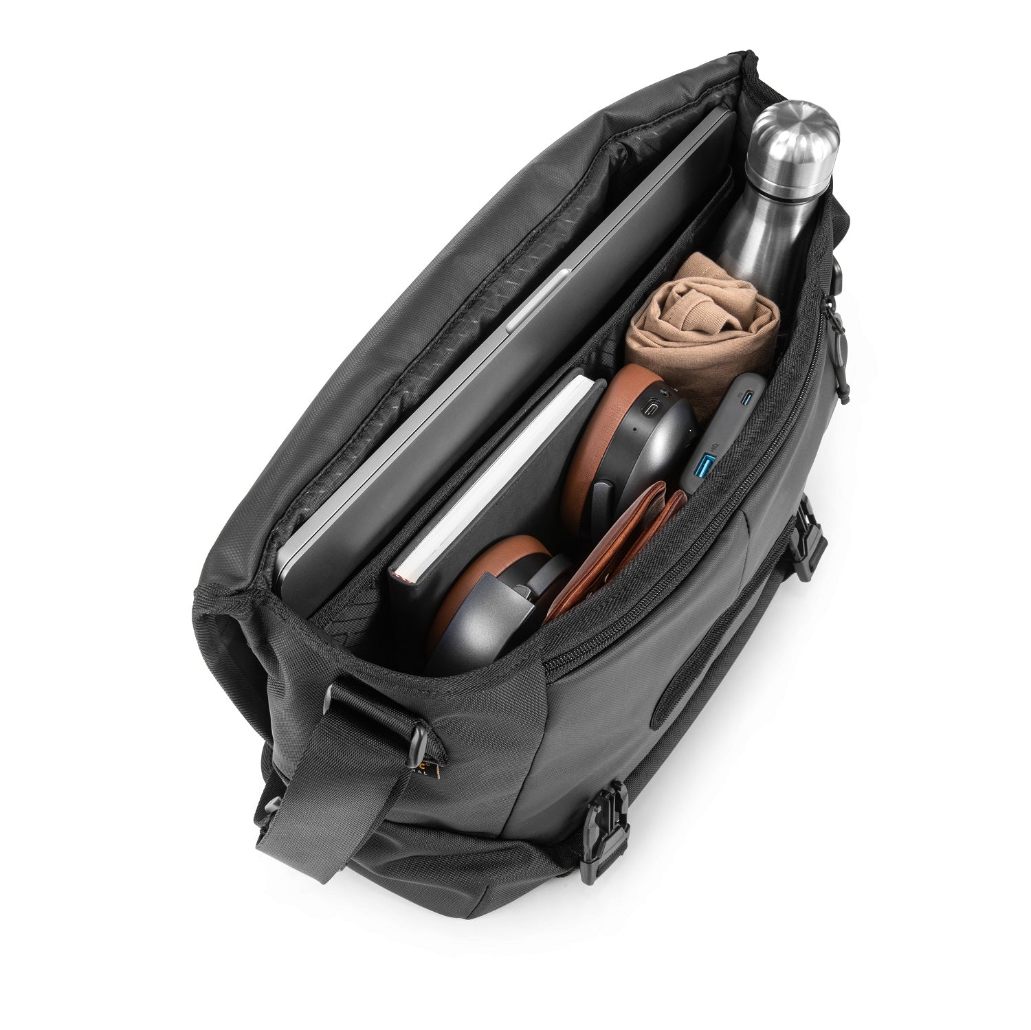 Explorer T22 Messenger Bag 16" - Black