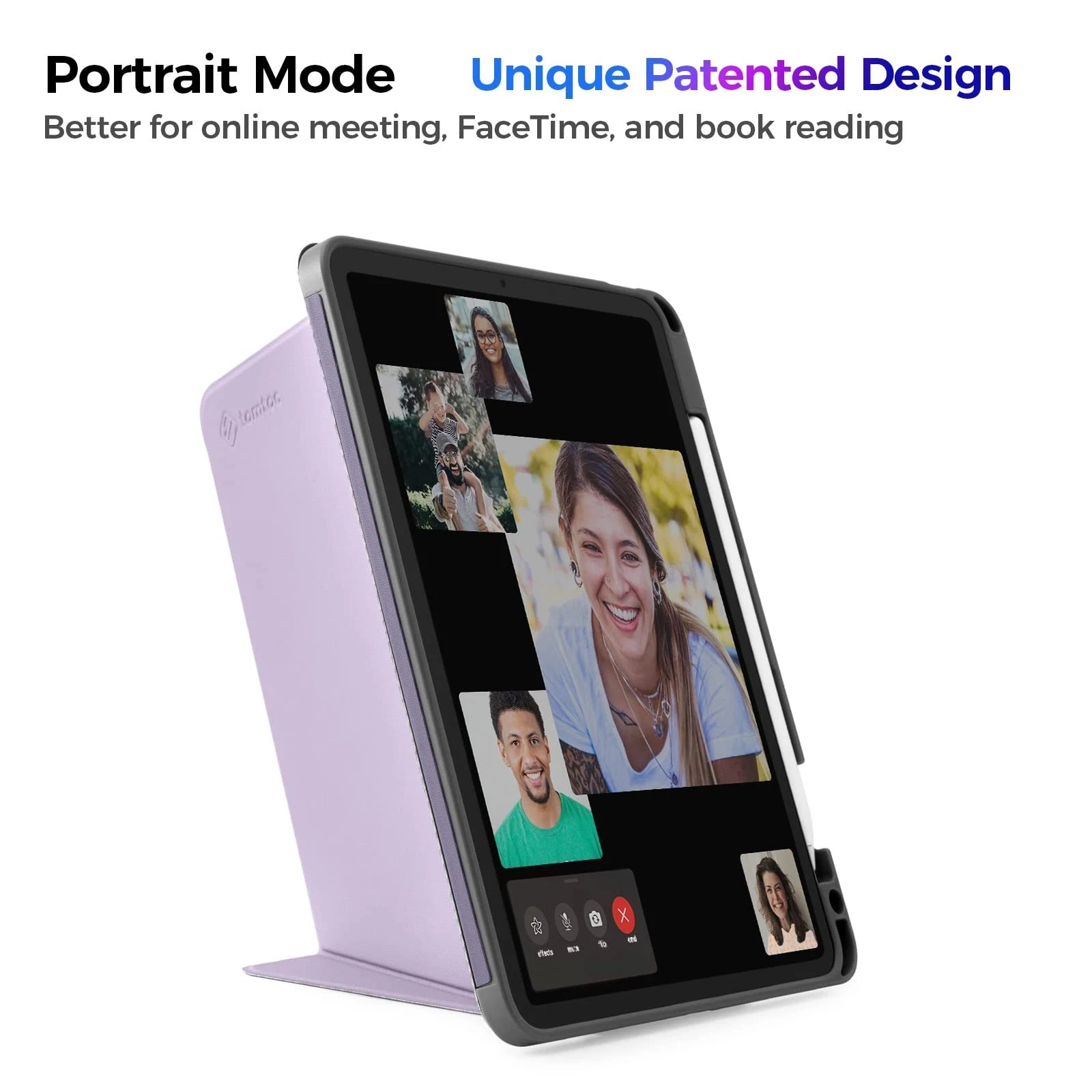 Inspire B50 Tri-Mode Case For iPad Air 10.9" - Purple