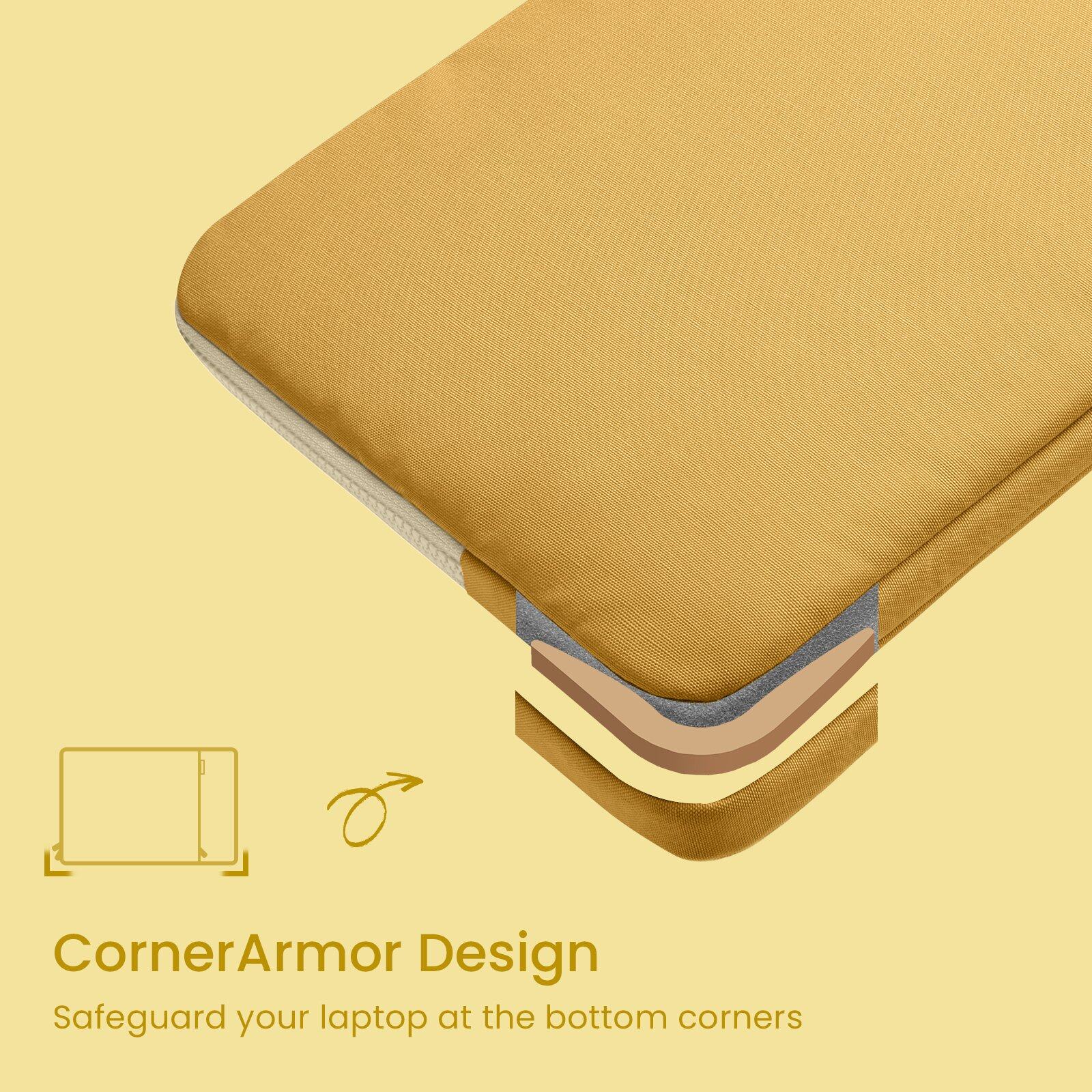 A23 13" Sleeve & Pouch - Yellow