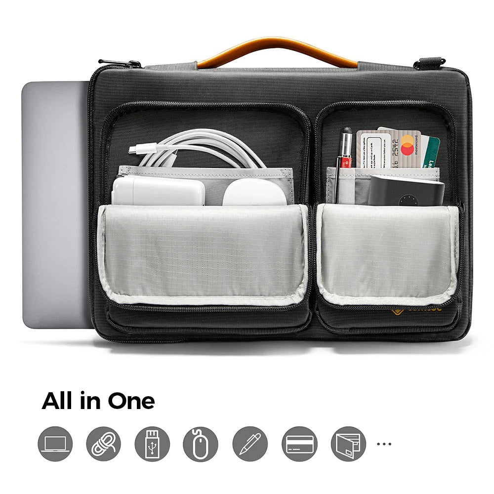 Defender A42 Messenger Bag (Macbook)16" - Black