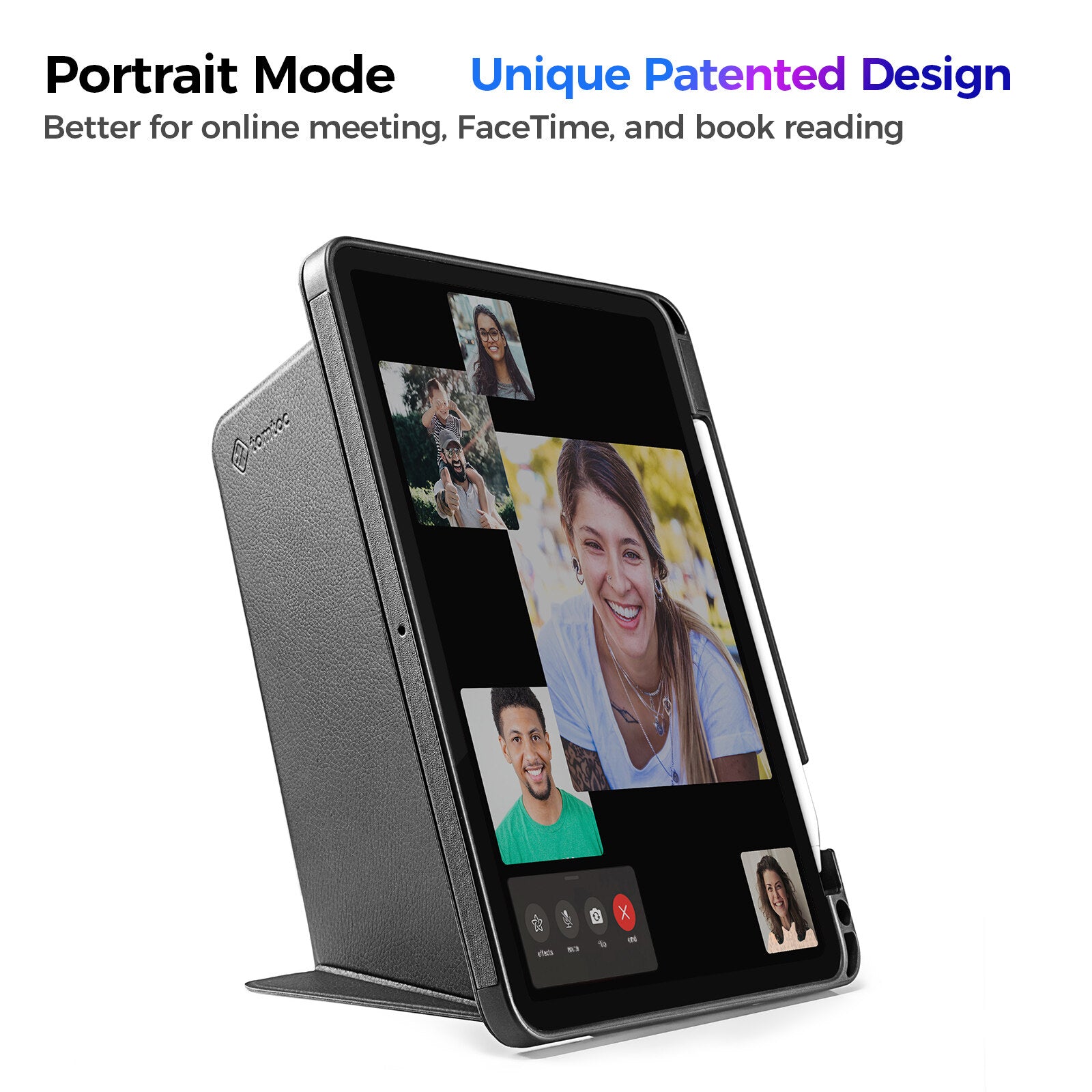Inspire B50 Tri-Mode Case For iPad Air 10.9" - Black