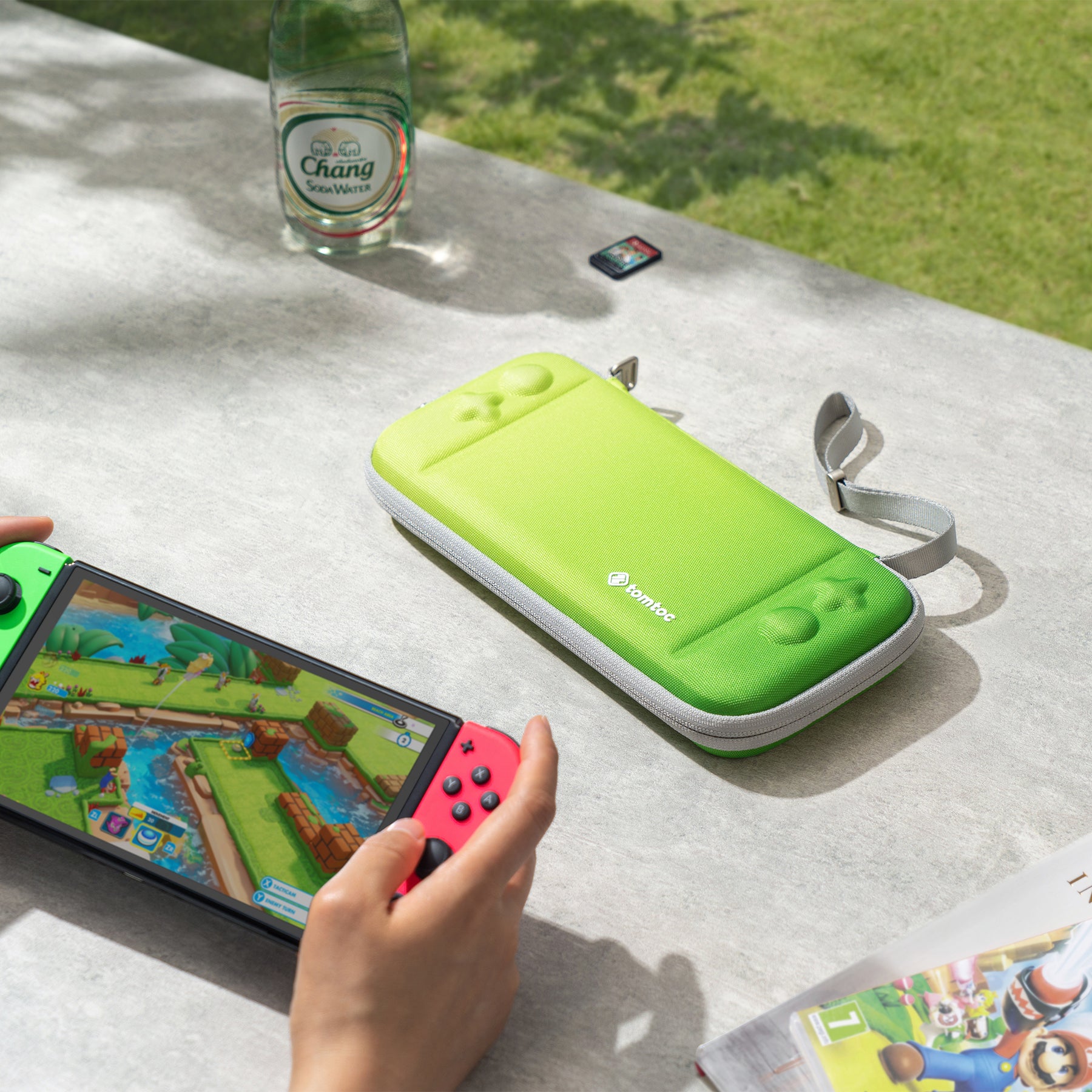 Fancy-Case A05 For Nintendo Switch - Neon Green