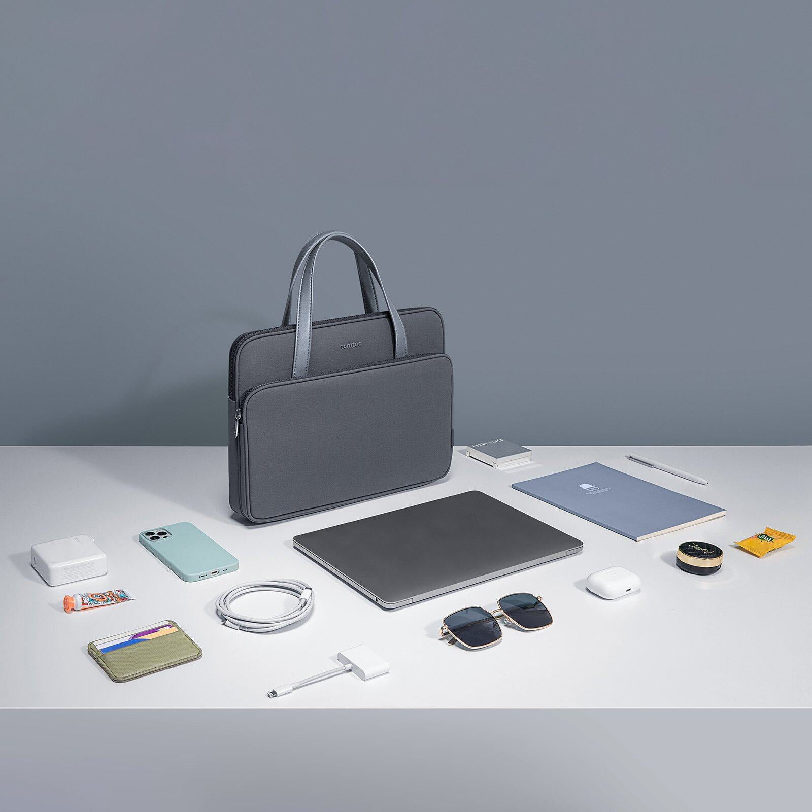The-Her A11 Laptop Handbag 14" - Gray