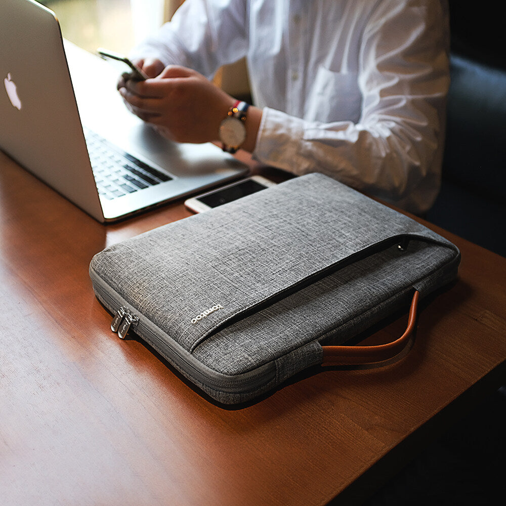 Defender A22 Laptop Briefcase 14" - Gray