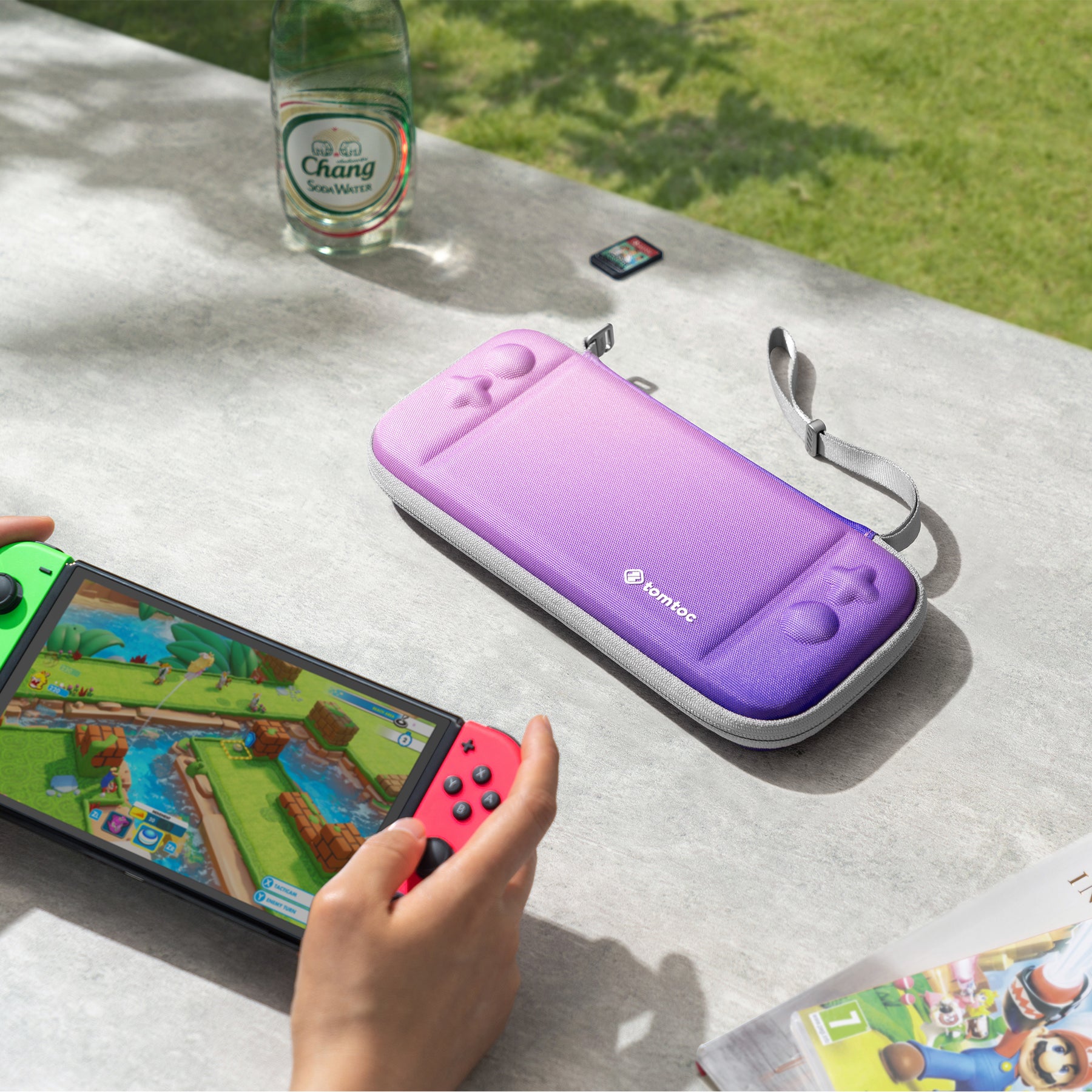 Fancy-Case G05 For Nintendo Switch - Iris Purple