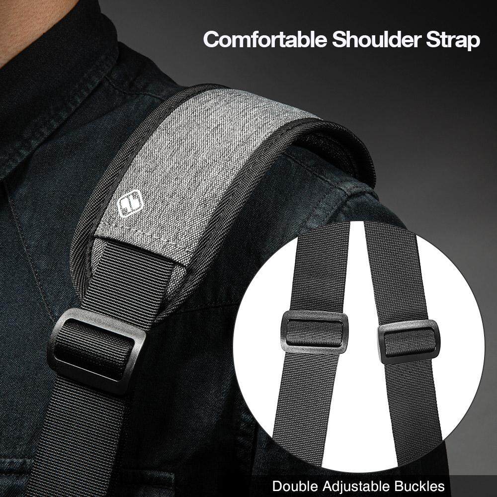 Defender A43 Messenger Bag 15.6" - Gray