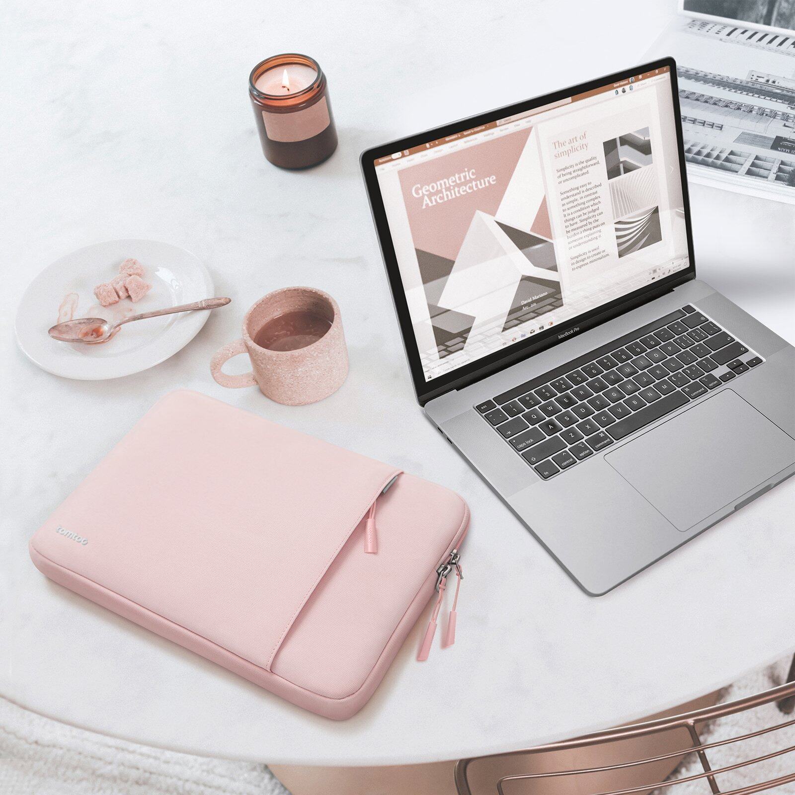 Defender A13 Laptop Sleeve (Macbook) 13" - Baby Pink