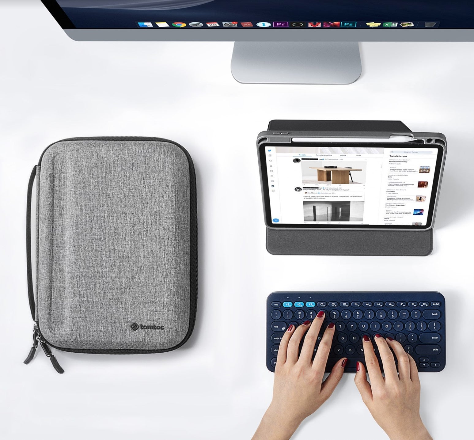 Fancy-Case B06 For Tablet 11" Plus - Gray