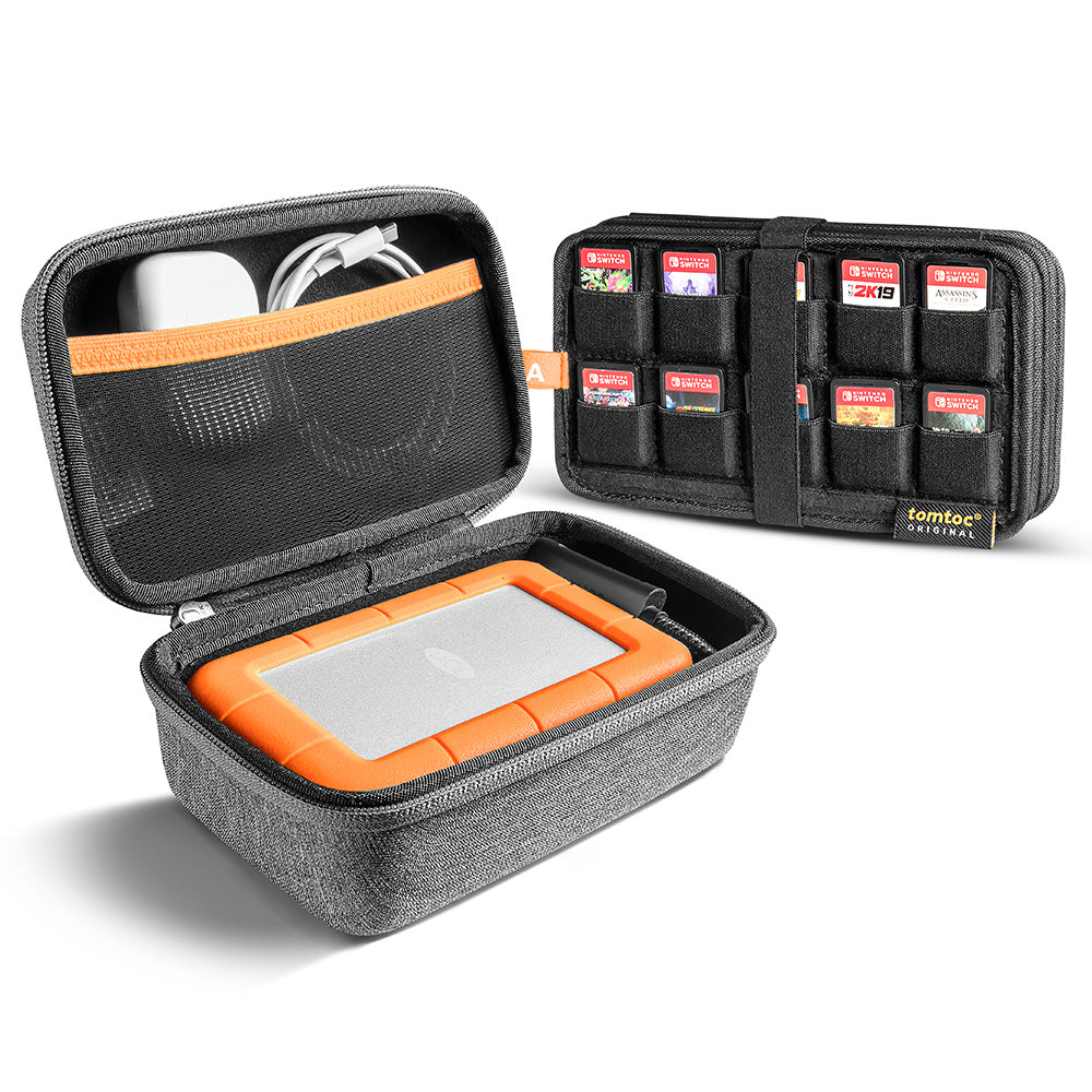 Fancy-Case G17 Carry Case For 100 Game Card - Gray