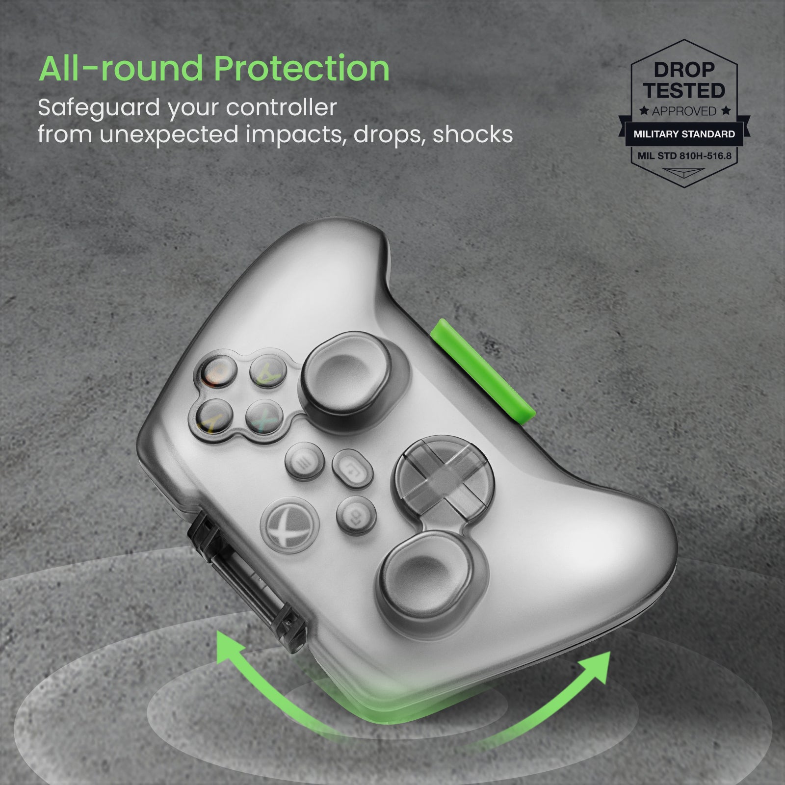tomtoc Xbox Controller Protective Hard Shell Case - Joystick Protector / Dust-Resistant / Anti-Scratch - Xbox