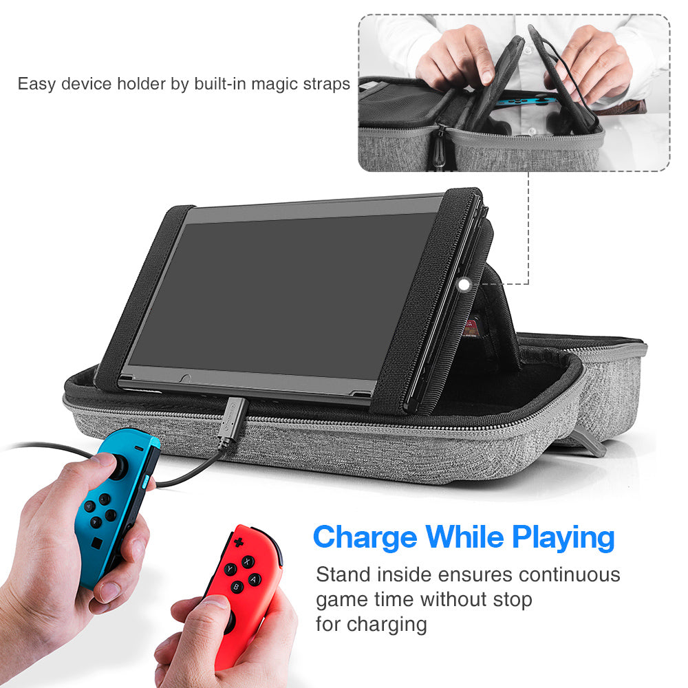 Fancy-Case G05 For Nintendo Switch (L) - Gray