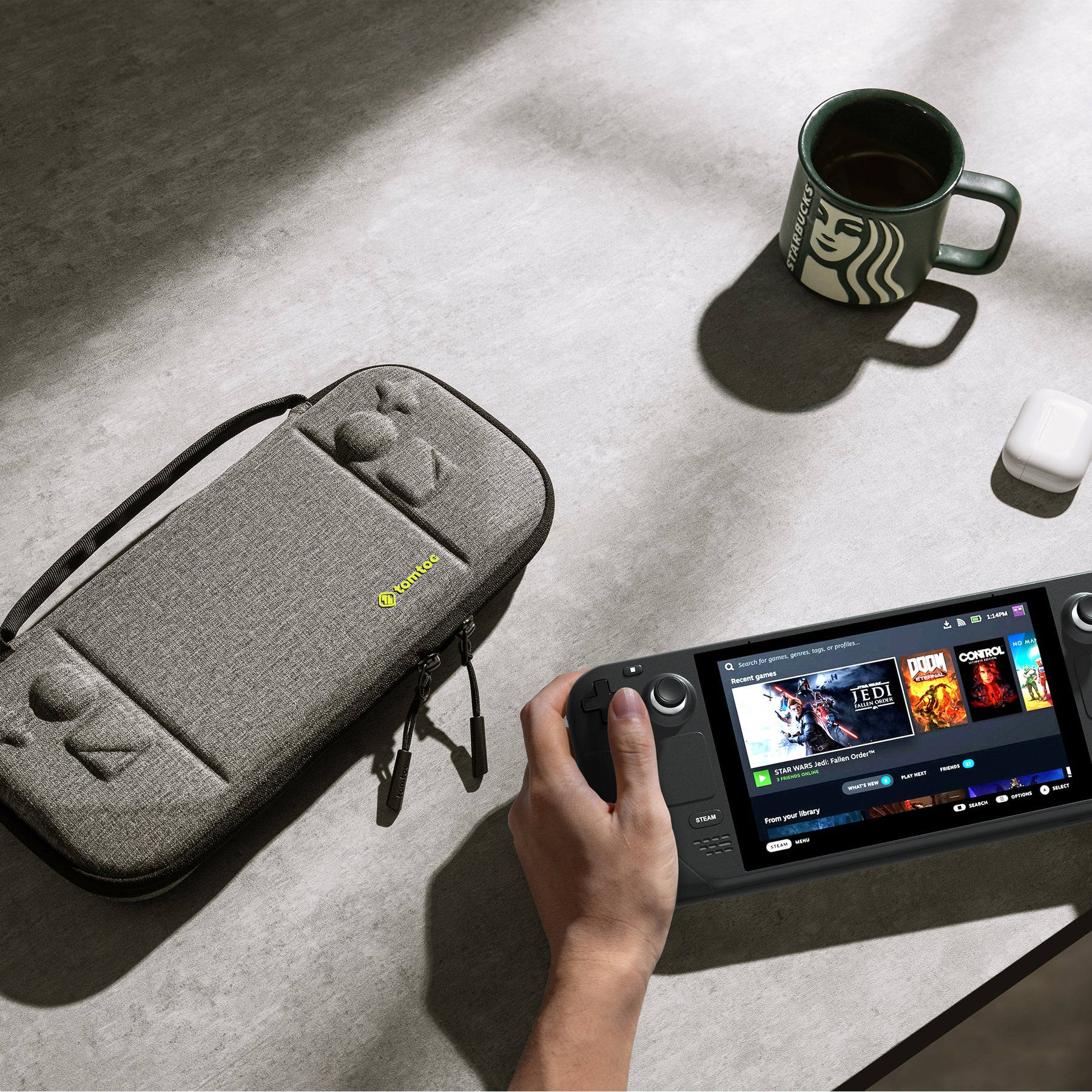 Fancy-Case G38 For Steam Deck - Gray