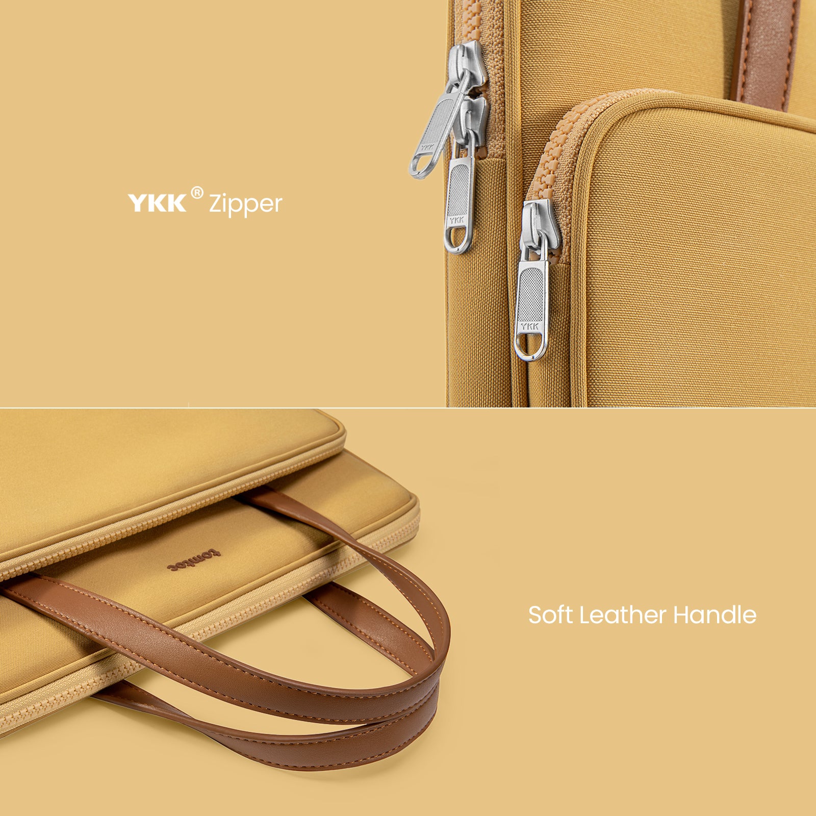 The-Her A11 Laptop Handbag 14" - Yellow