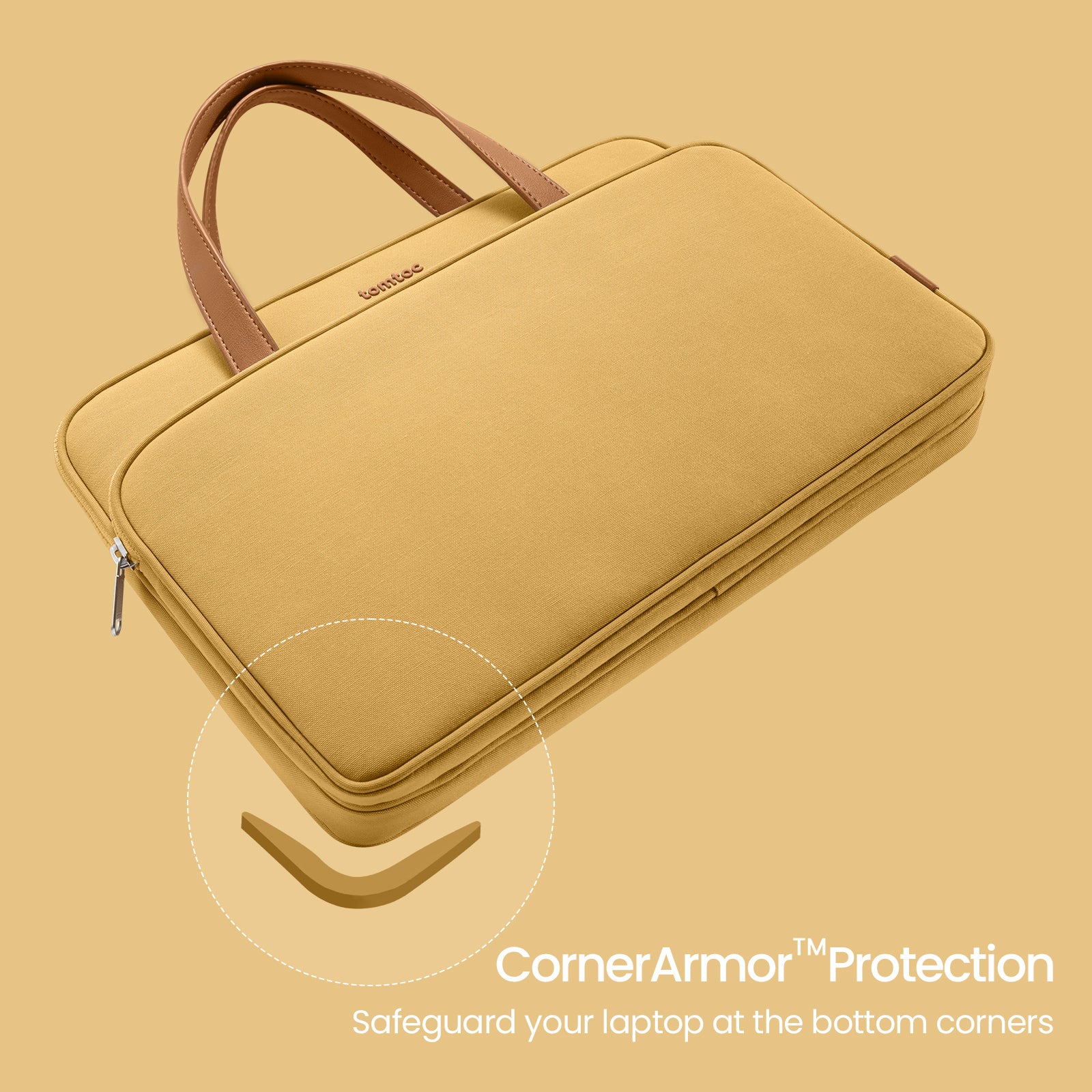 The-Her A11 Laptop Handbag 14" - Yellow