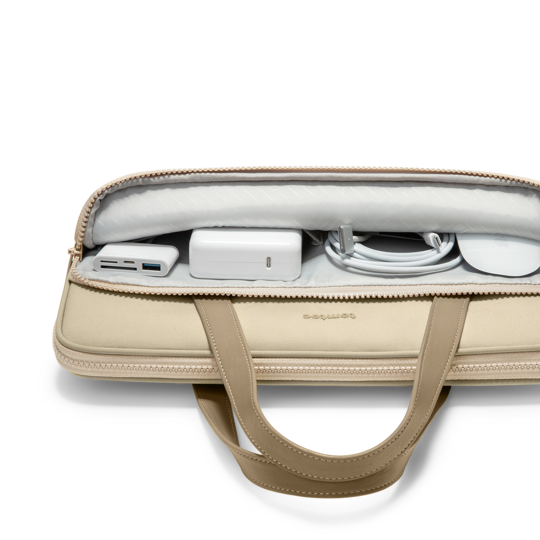 The-Her A11 Laptop Handbag 14" - Khaki