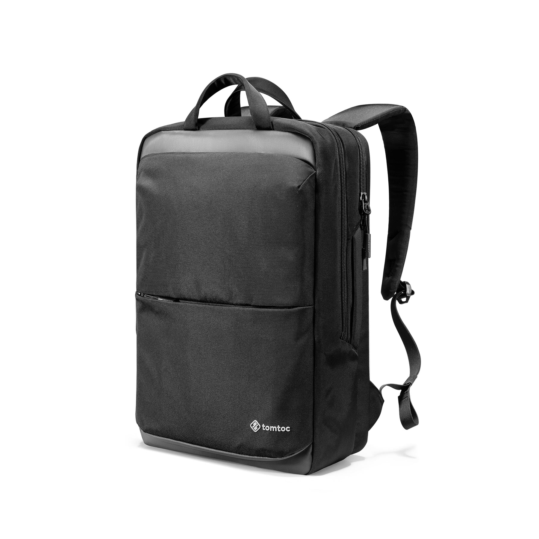 tomtoc 17.3 Inch Protective Laptop / Travel Commuter Backpack - Black