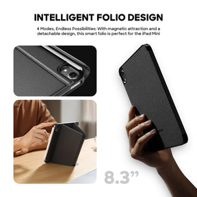 tomtoc B55 Inspire iPad Mini 6 Case A17 Pro Protection Tablet Case for iPad Mini 2024