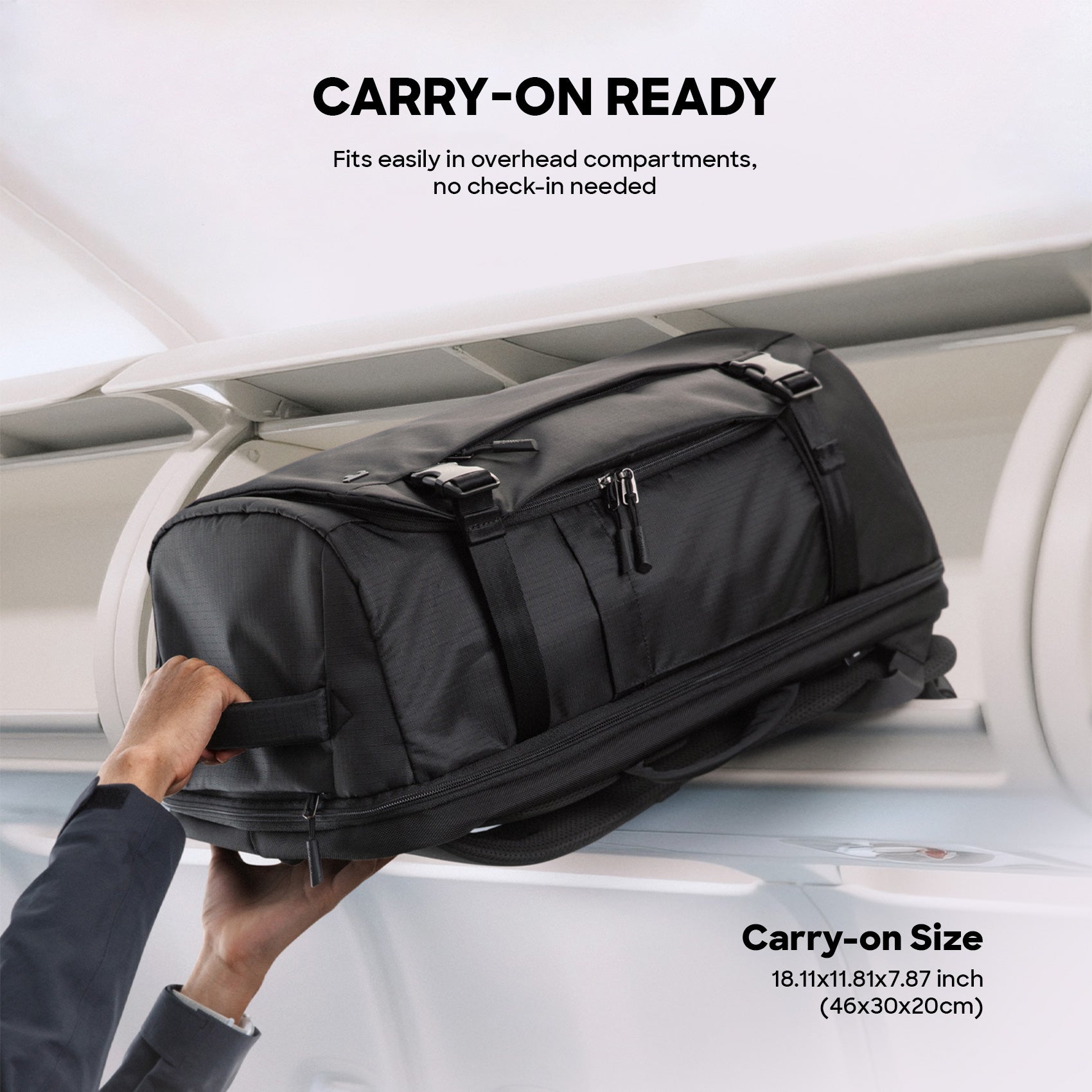 tomtoc Navigator-T66 Liteway Travel Laptop Backpack S - 28L