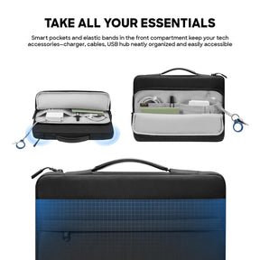tomtoc Defender-A14 Premium Protective Laptop Briefcase