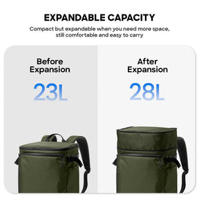 tomtoc Navigator-T69 Travel Backpack Expandable