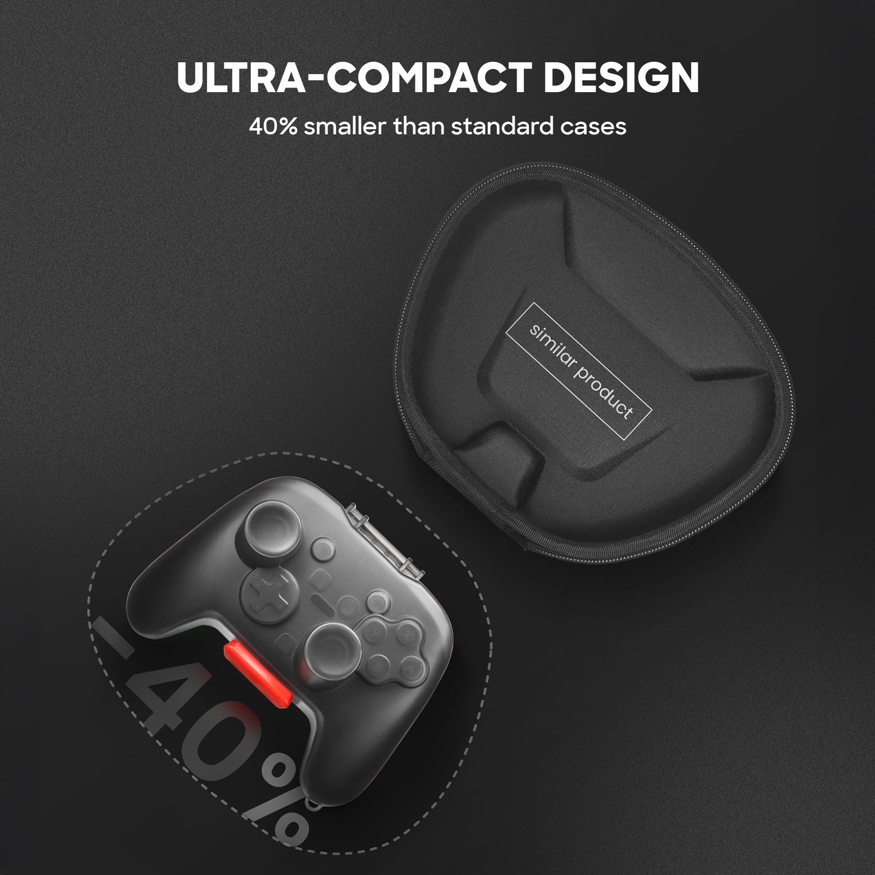 tomtoc ArmorCase-G25 Nintendo Switch 2 Pro Controller Case