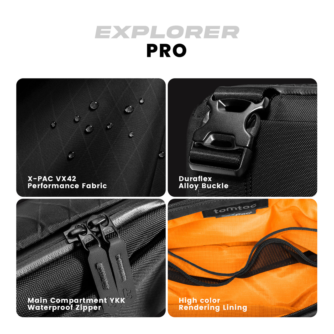 tomtoc Explorer X-Pac Sling Men Bag / Crossbody Bag / Shoulder Bag / C
