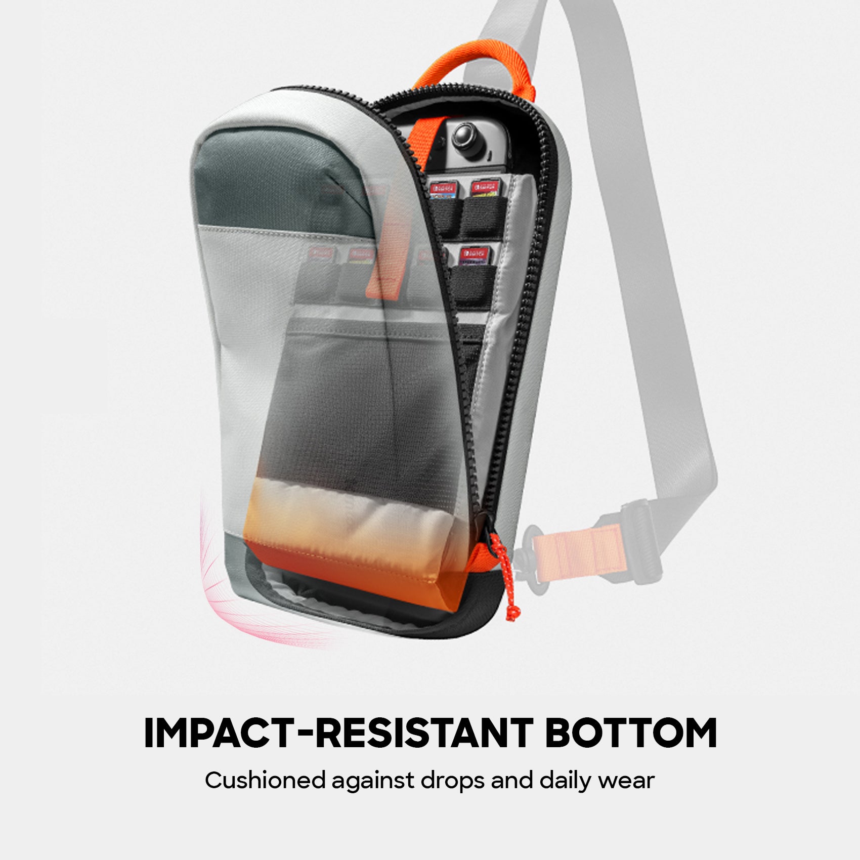 tomtoc G49 Switch 2 Travel Bag Shoulder Bag Crossbody Bag for Nintendo Switch 2