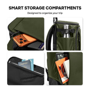 tomtoc Navigator-T69 Travel Backpack Expandable