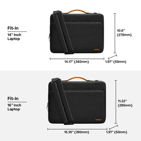 tomtoc Defender-A40 Laptop Shoulder Bag Office Briefcase