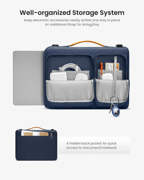 Defender A42 Messenger Bag (Macbook) 15" - Navy Blue