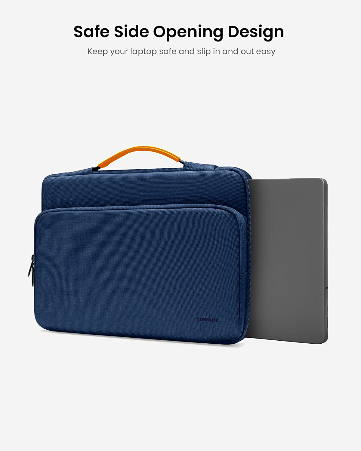 Defender A14 Laptop Briefcase (Macbook) 14" - Navy Blue