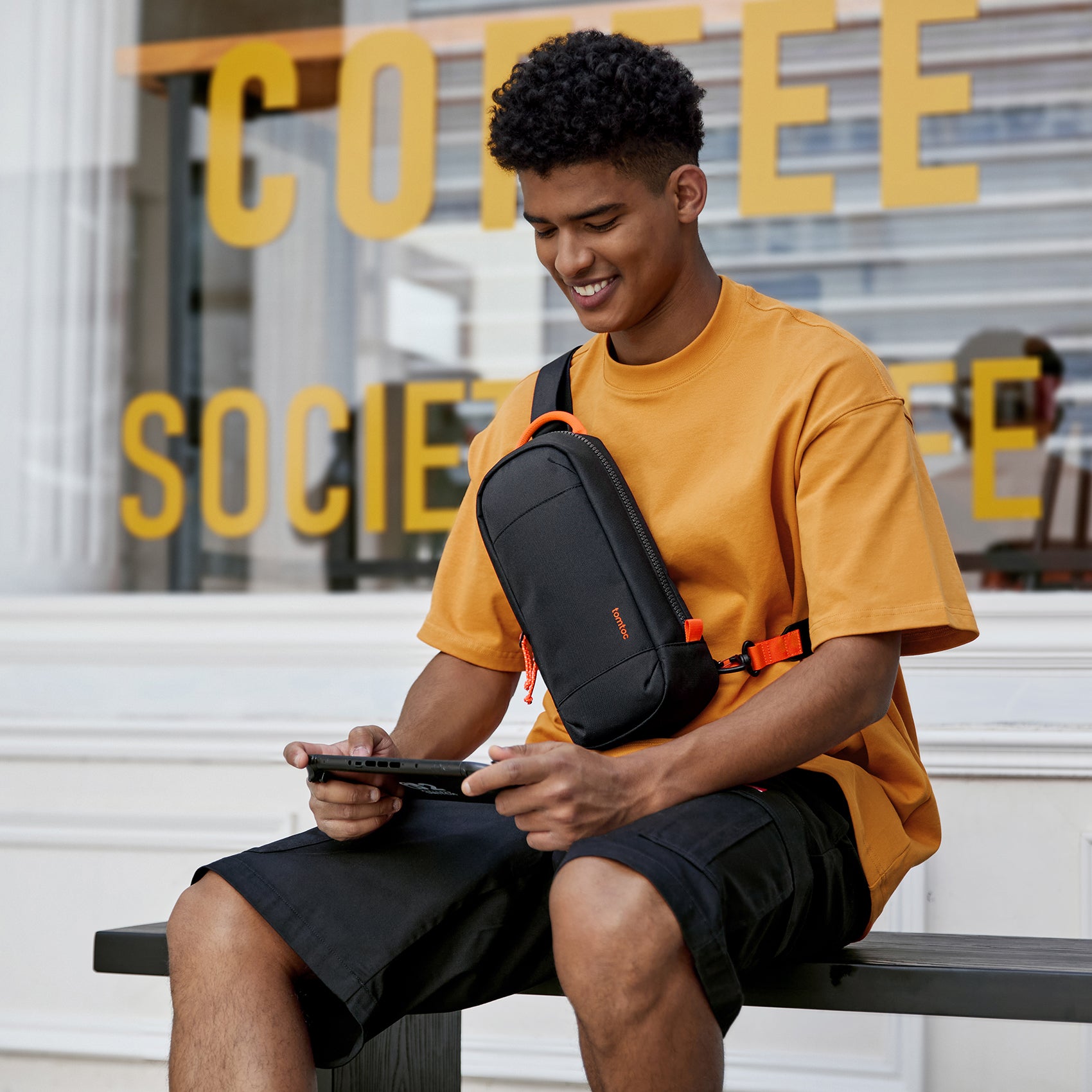 tomtoc G49 Switch 2 Travel Bag Shoulder Bag Crossbody Bag for Nintendo Switch 2